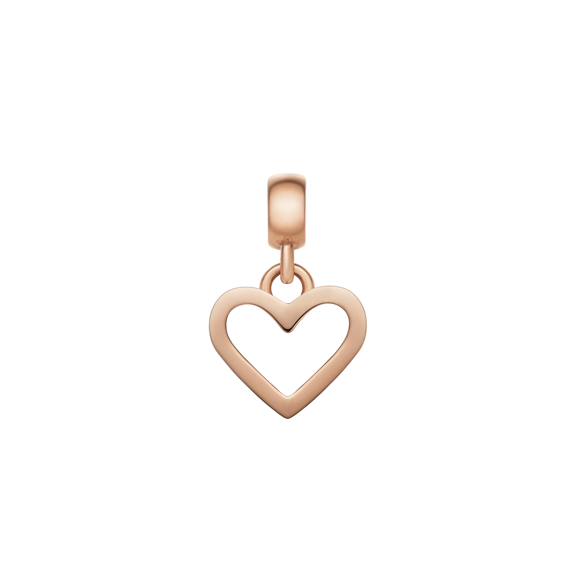 Heart Contour Charm RG