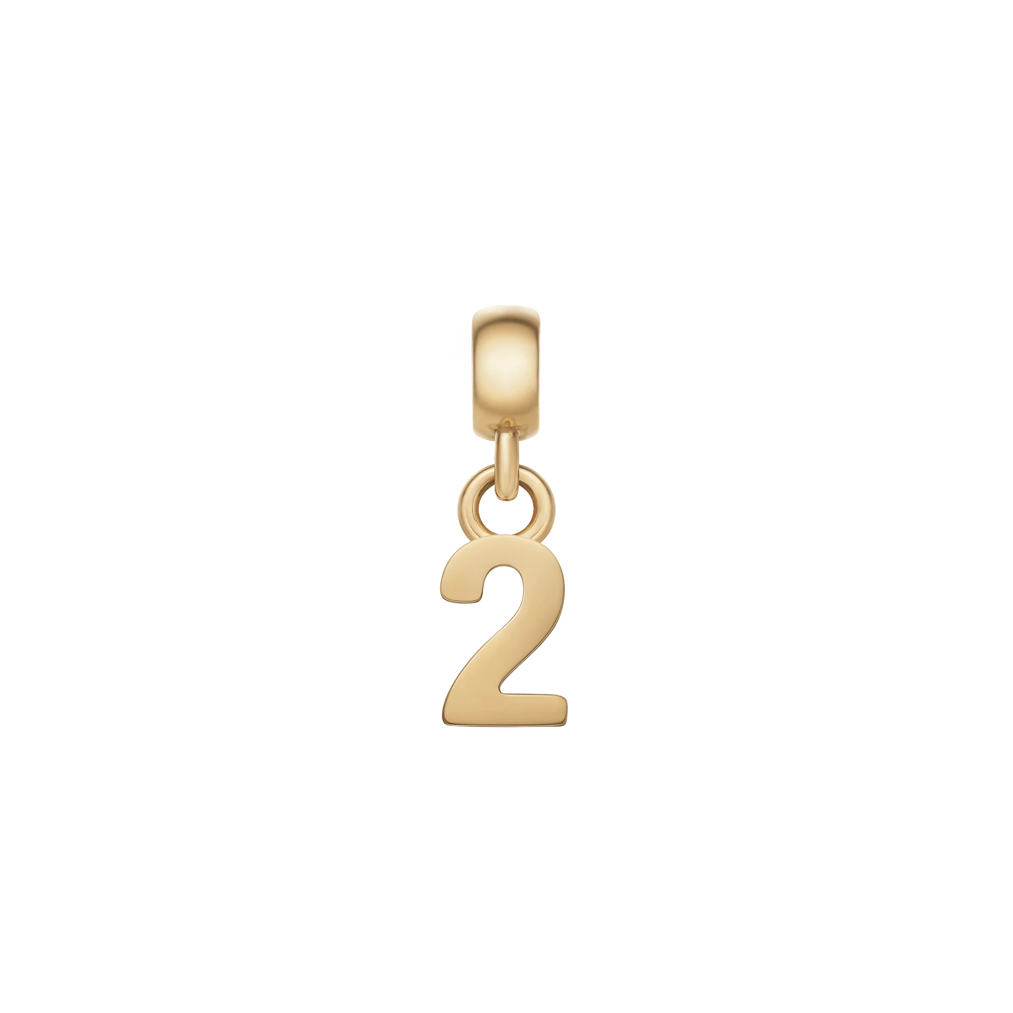 Number Charm Gold - Image 2