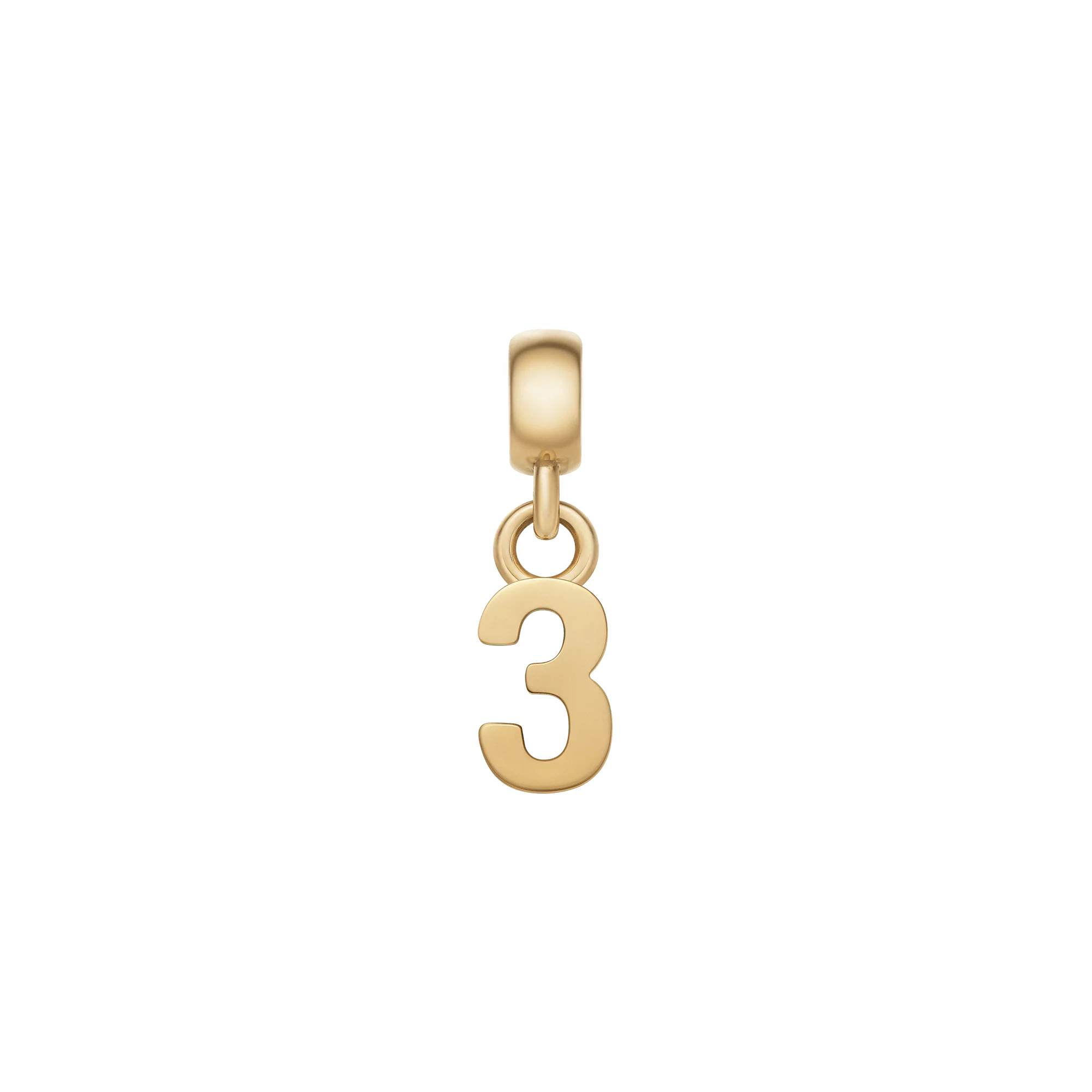 Number Charm Gold - Image 3