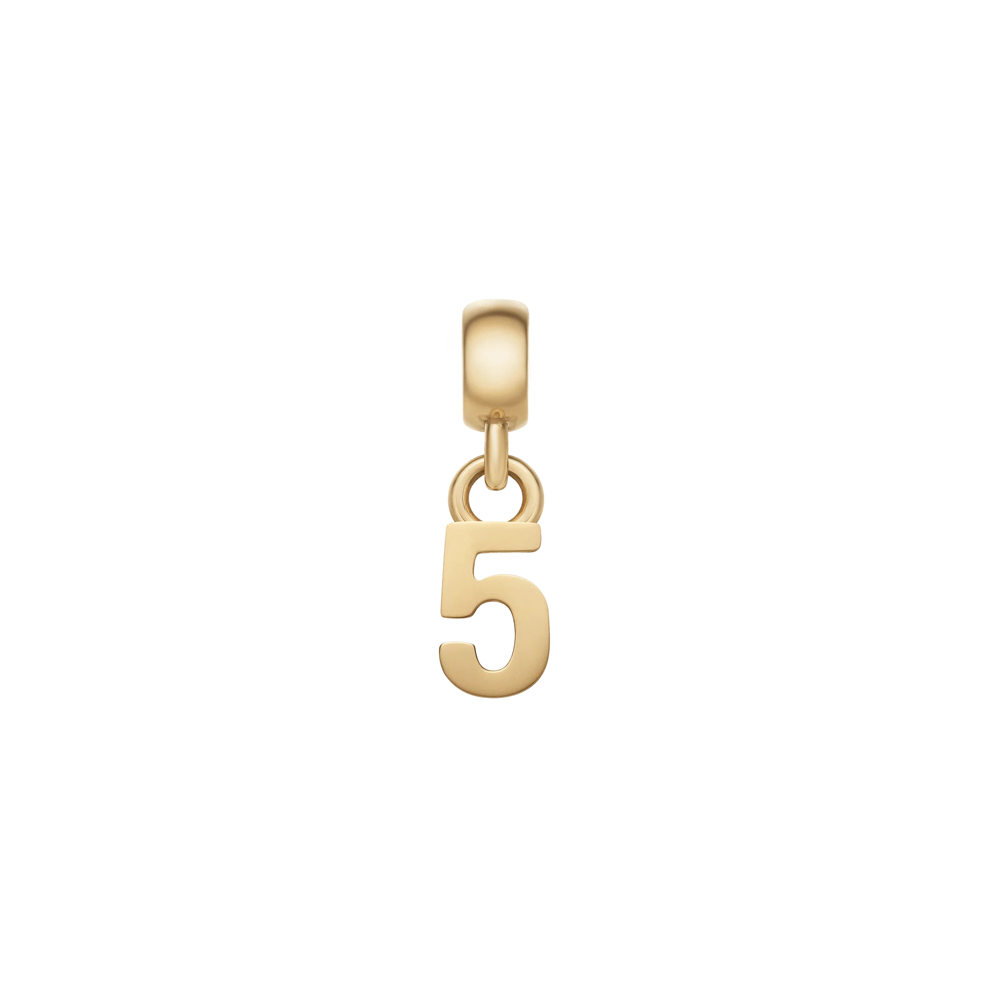 Number Charm Gold - Image 5