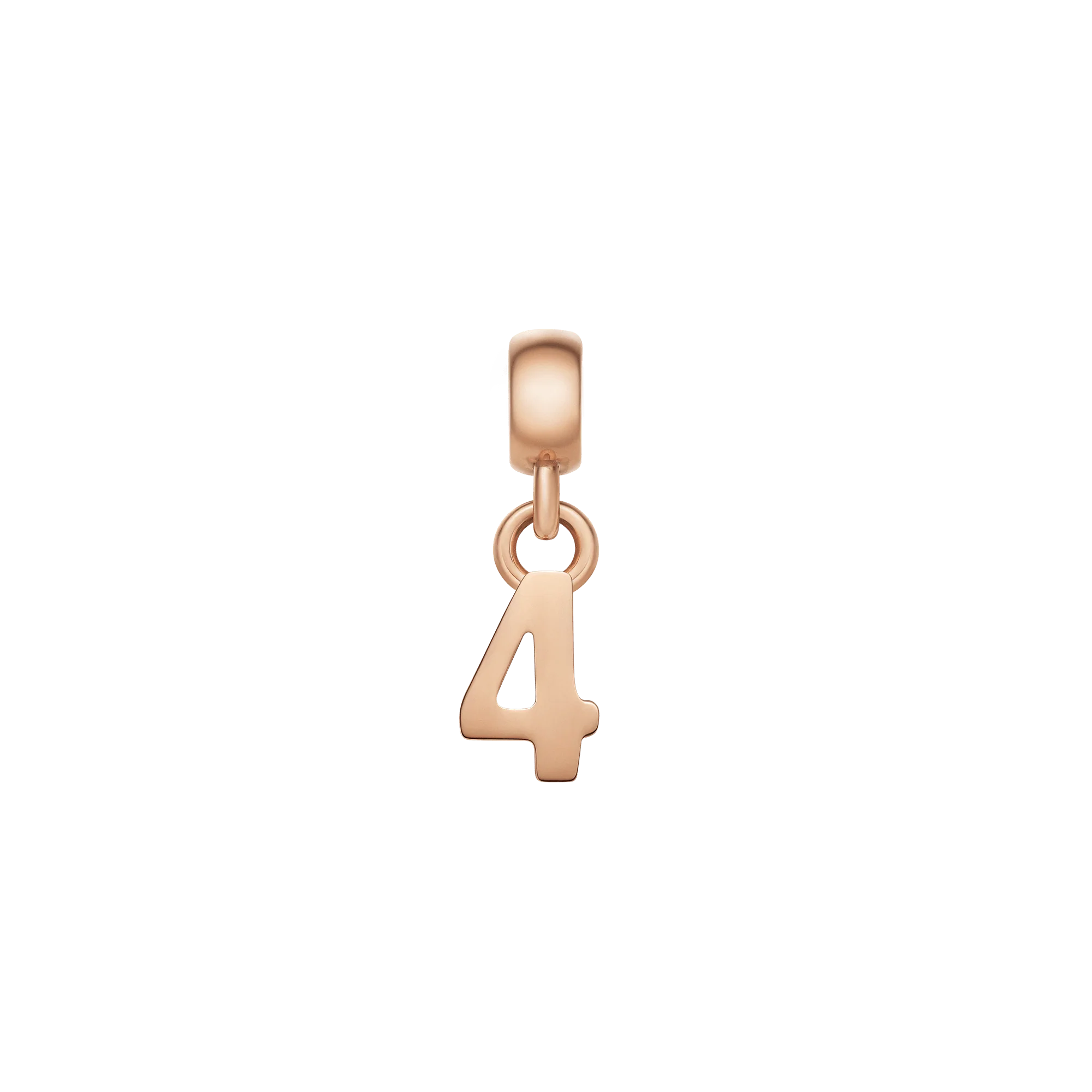 Number Charm Rose Gold - Image 4