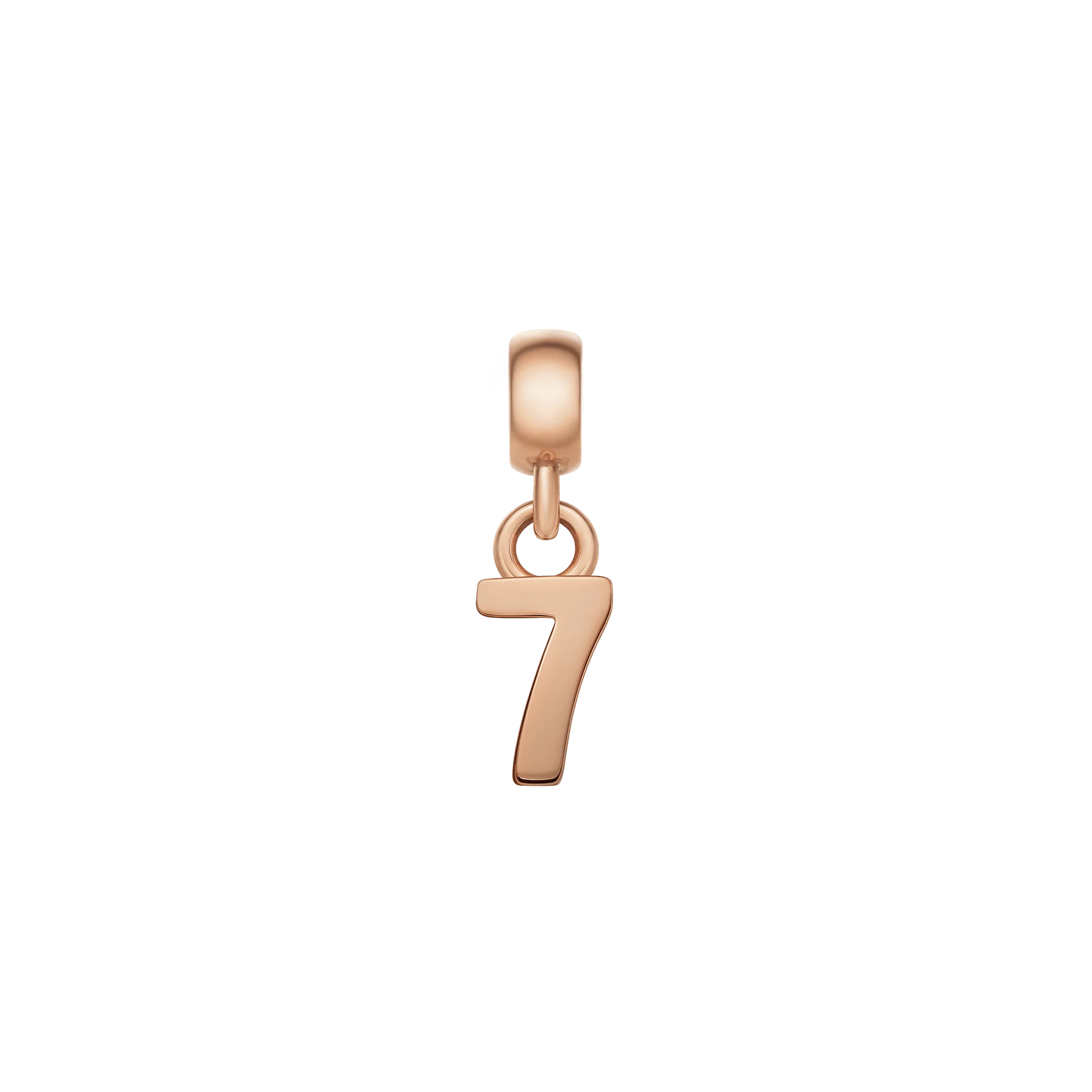 Number Charm Rose Gold - Image 7