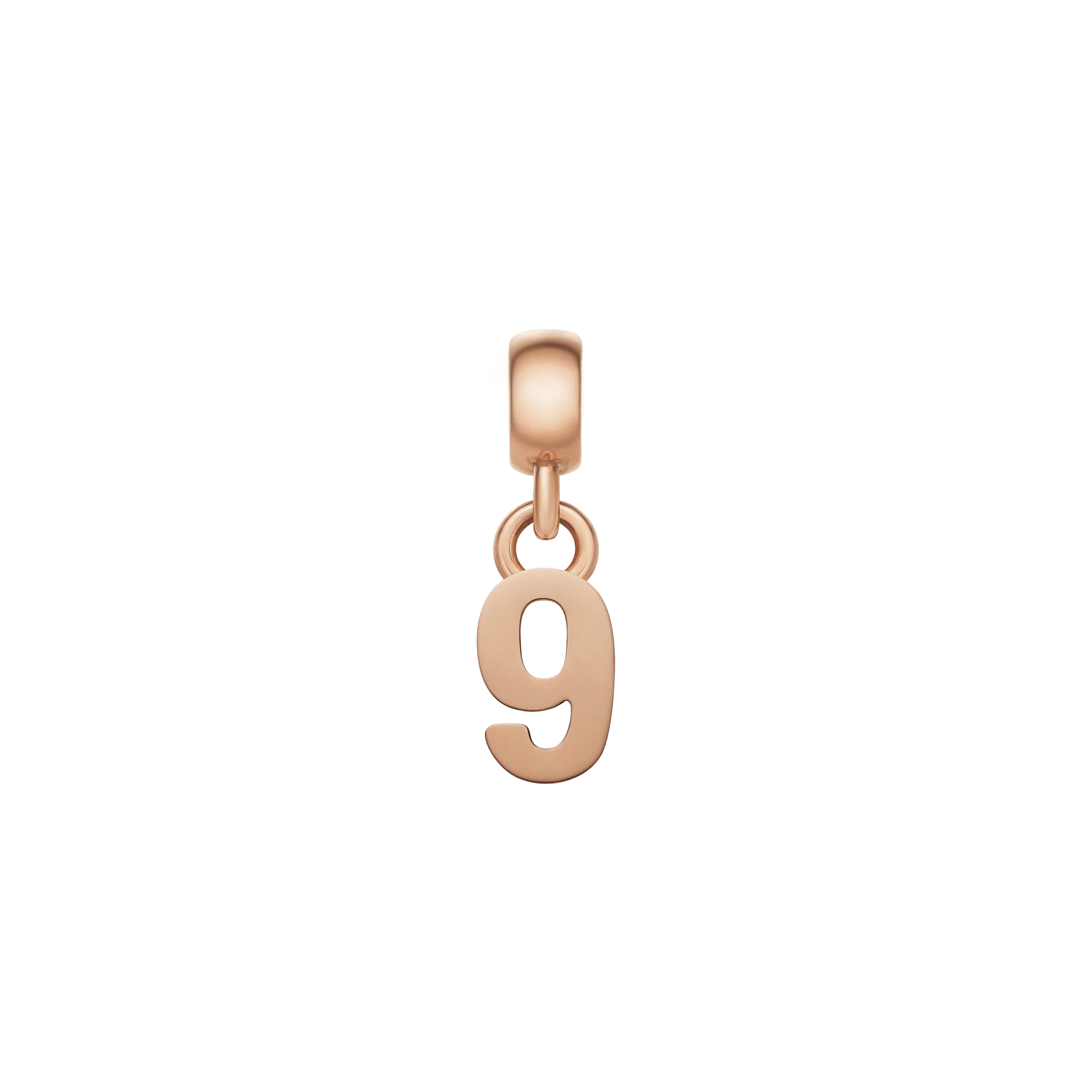 Number Charm Rose Gold - Image 9