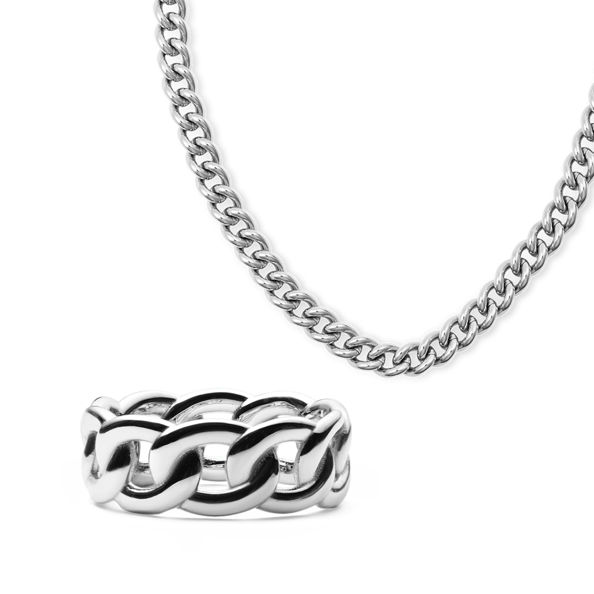Chunky Set Silver