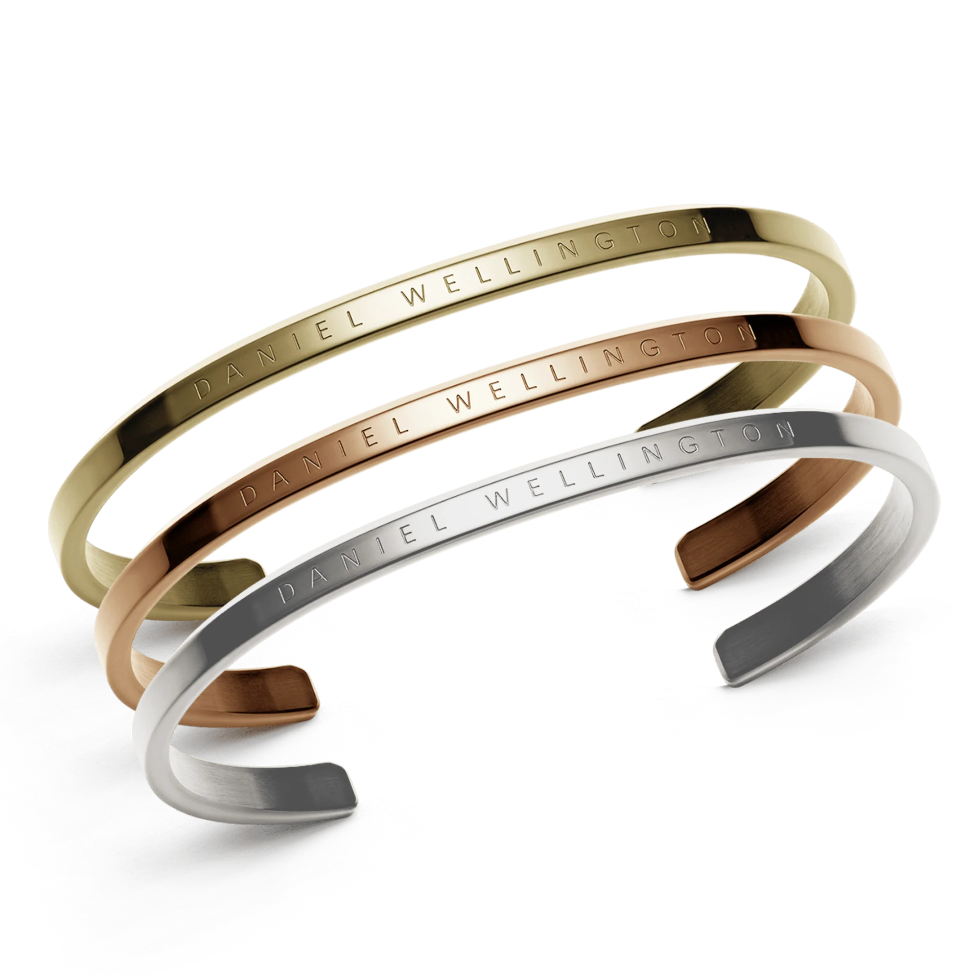 Classic Bracelet Rose Gold + Silver + Gold