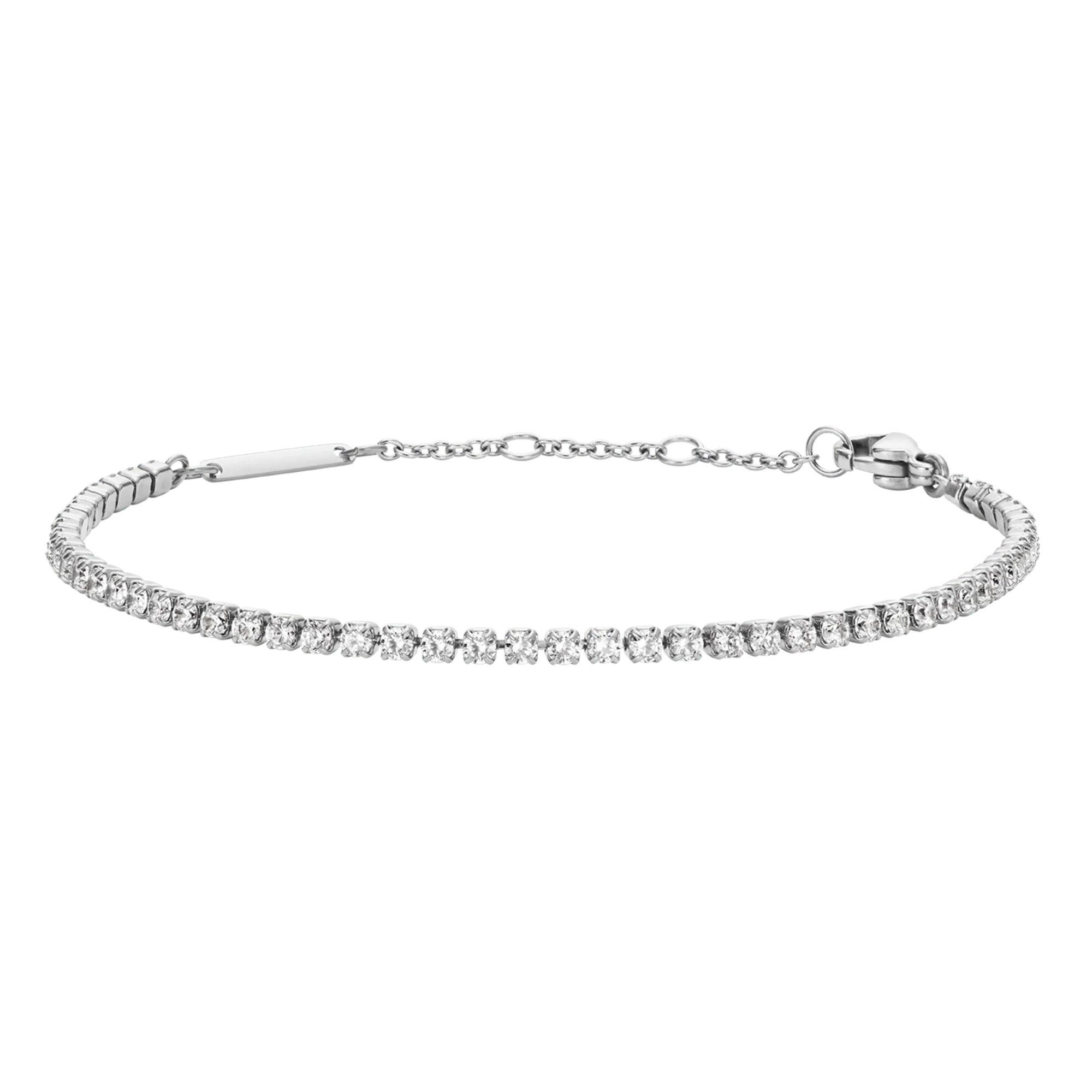 Classic Tennis Bracelet Silver