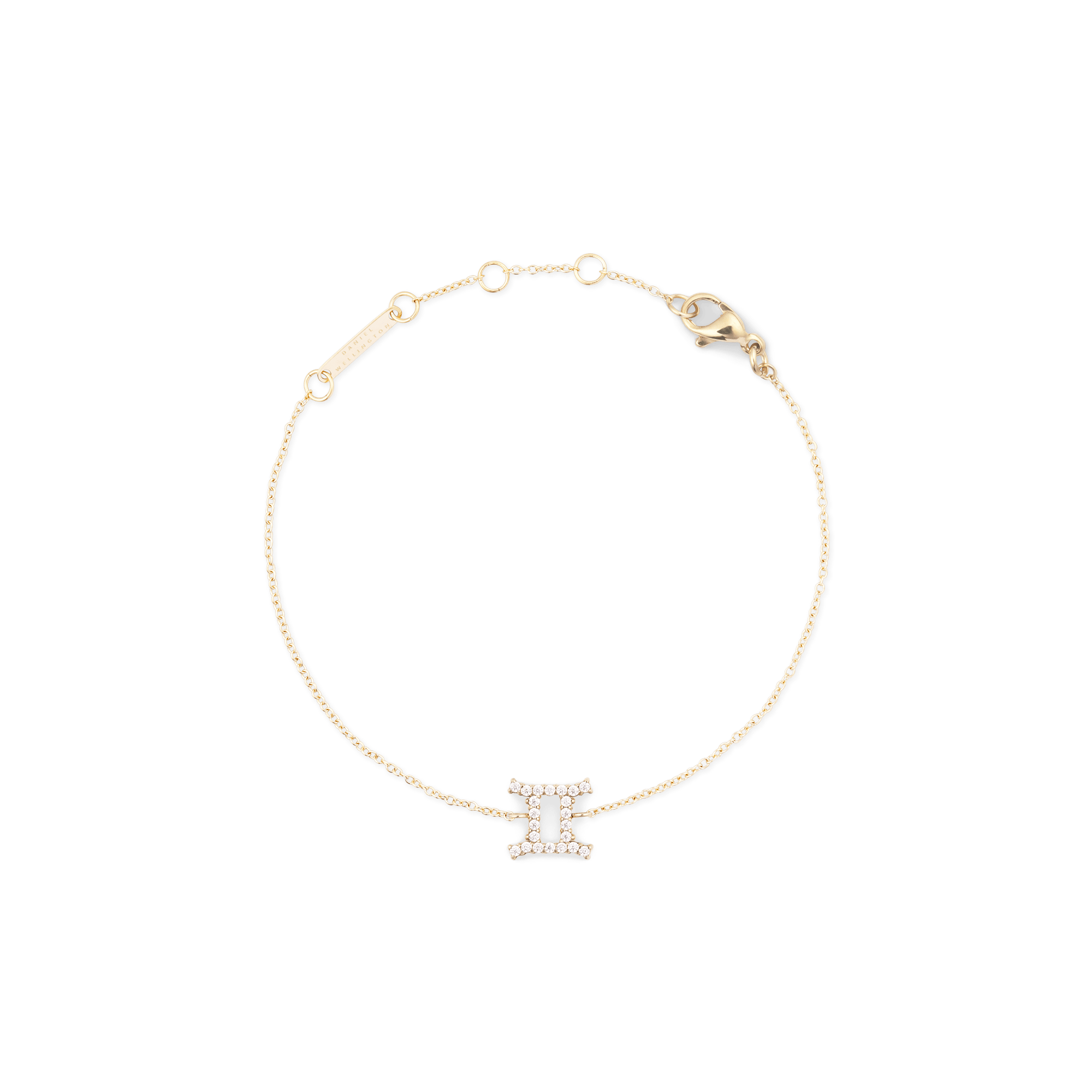 Crystal Zodiac Chain Bracelet Gold - Image 11