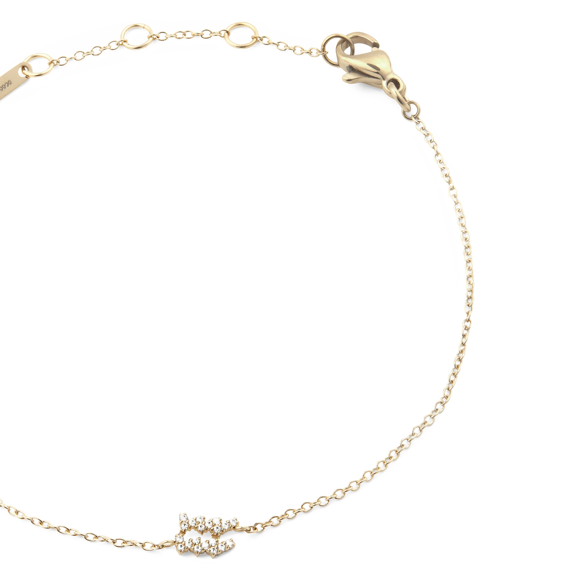 Crystal Zodiac Chain Bracelet Gold - Image 28