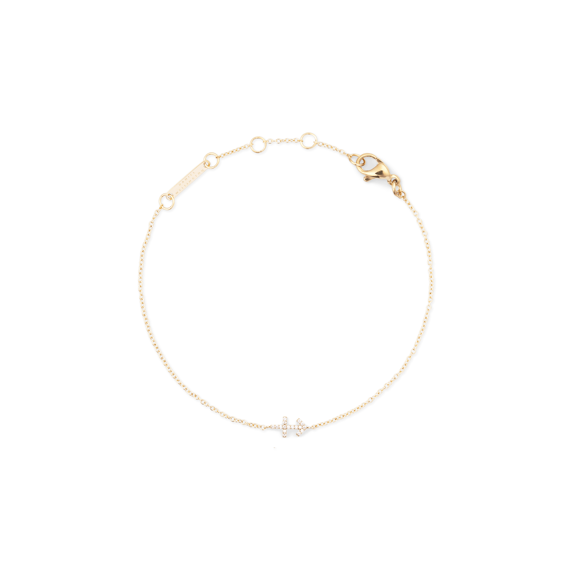 Crystal Zodiac Chain Bracelet Gold - Image 8