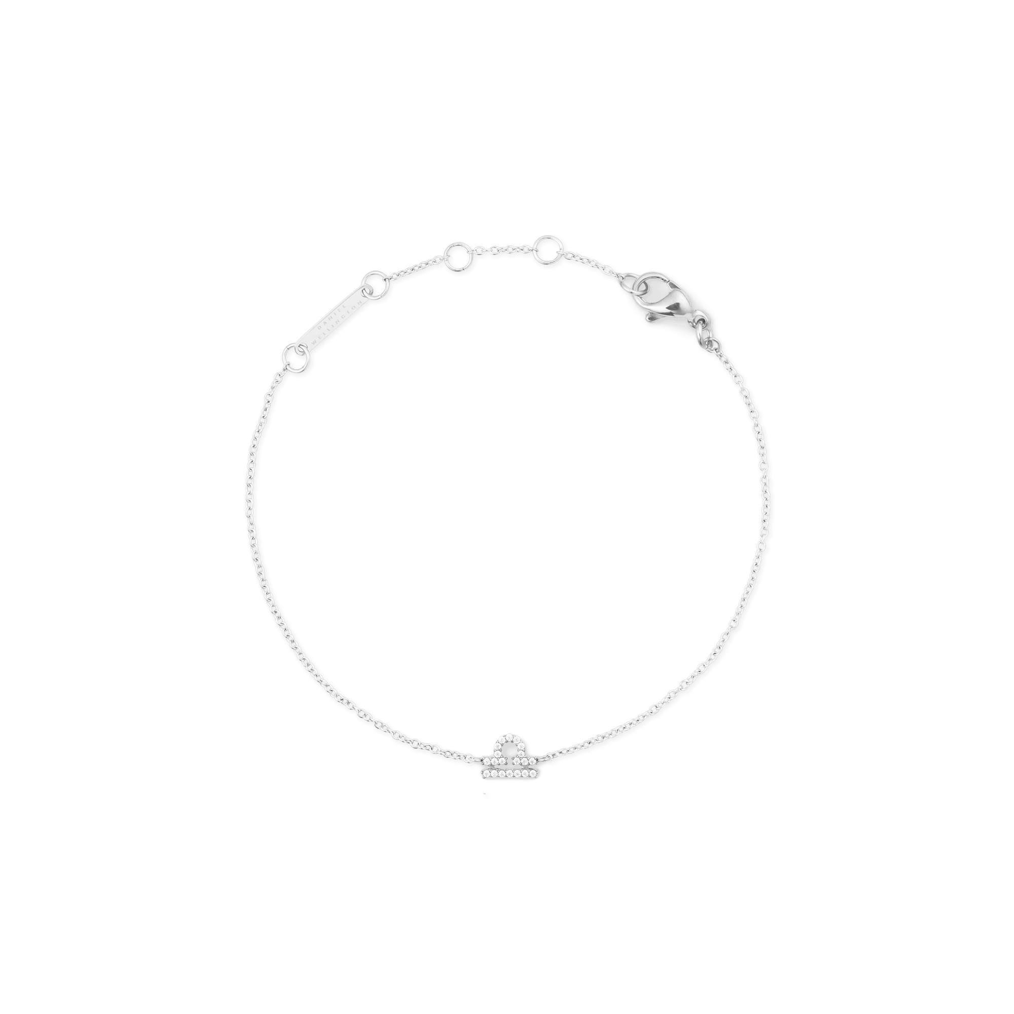 Crystal Zodiac Chain Bracelet Silver - Image 12