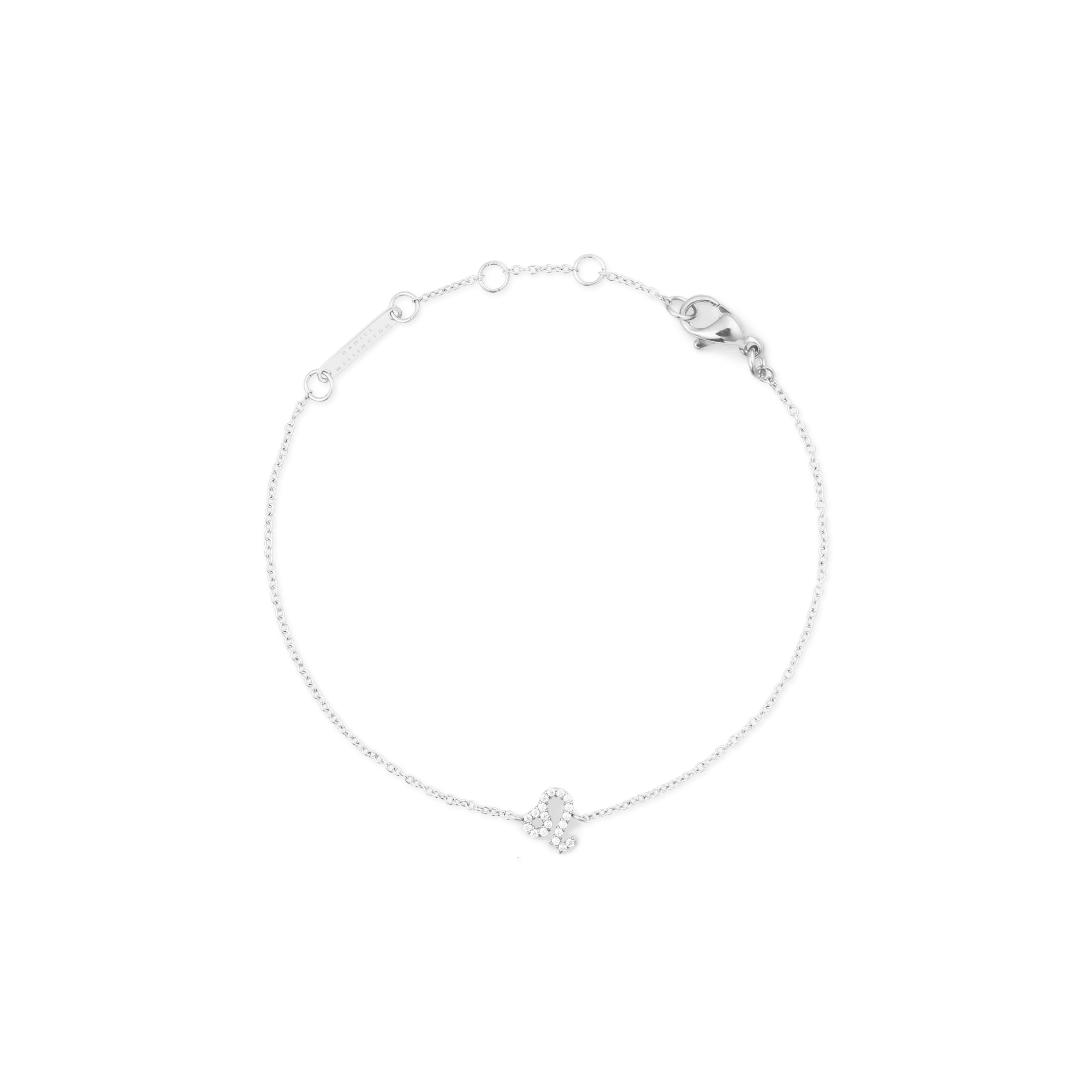 Crystal Zodiac Chain Bracelet Silver - Image 16