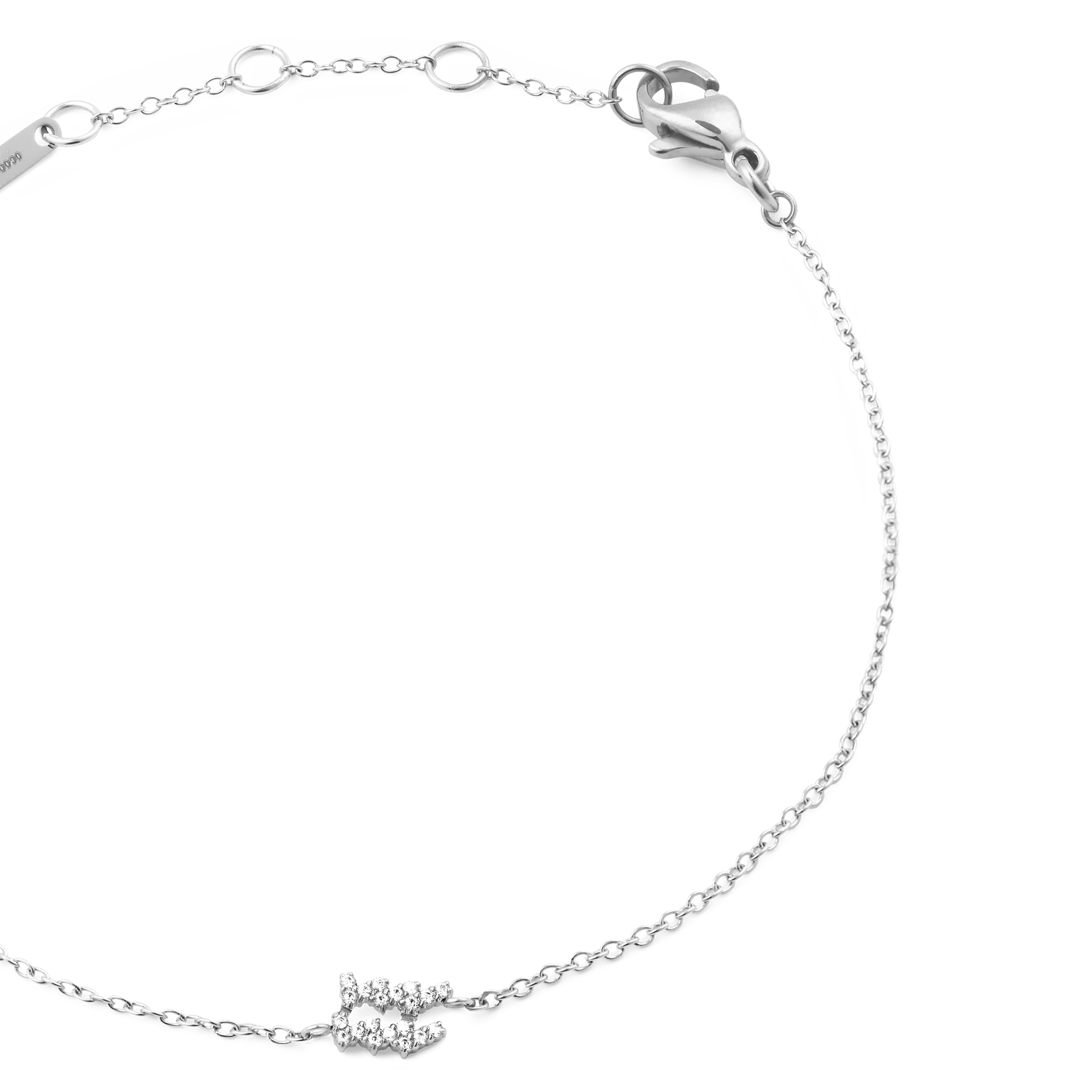 Crystal Zodiac Chain Bracelet Silver - Image 25