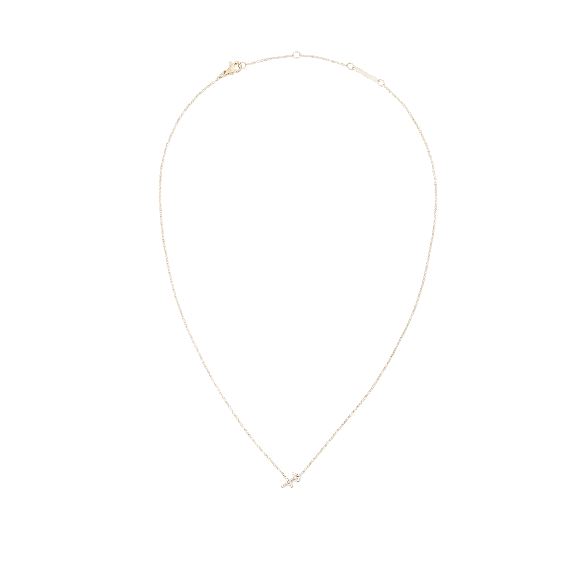 Crystal Zodiac Chain Necklace Gold - Image 30