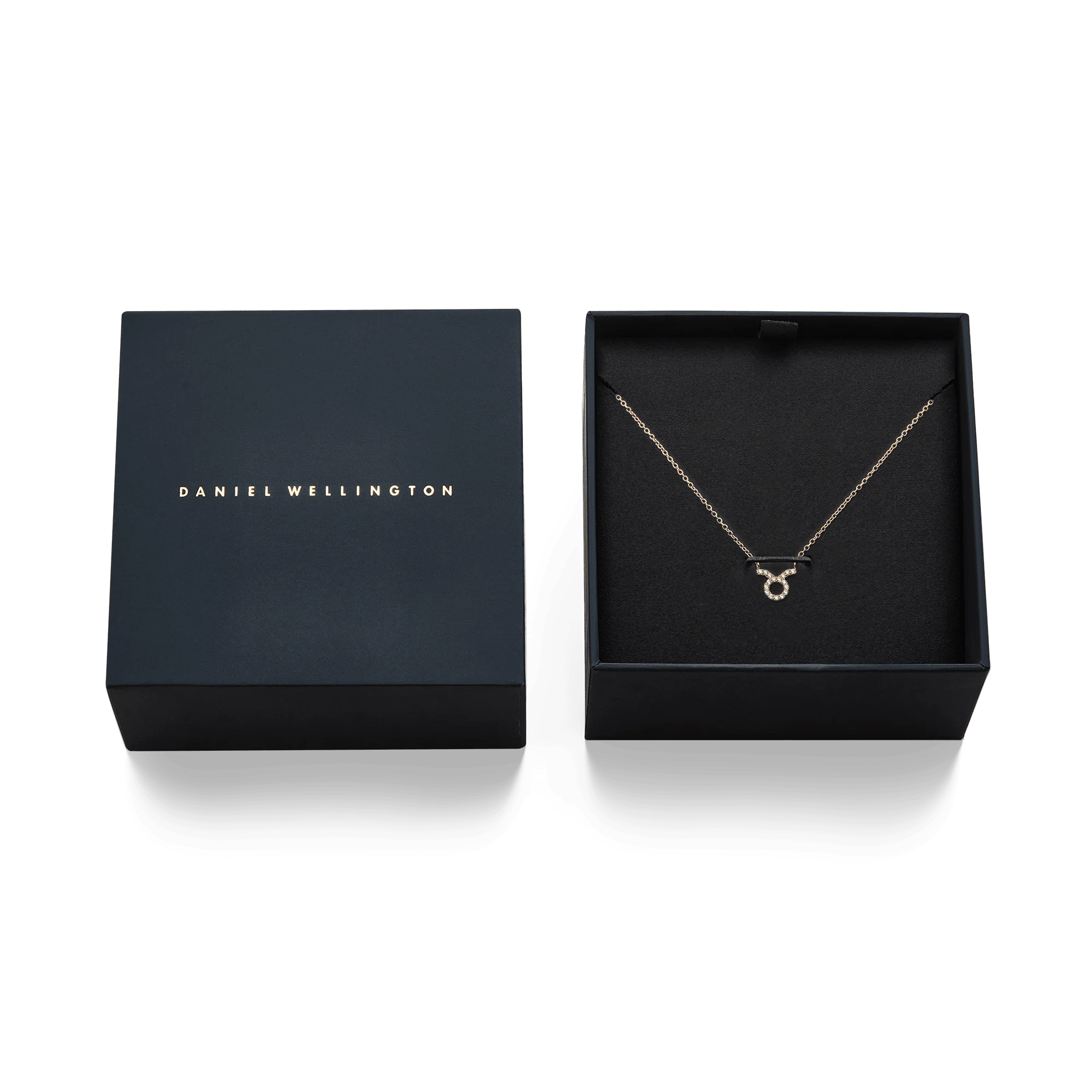 Crystal Zodiac Chain Necklace Gold - Image 48