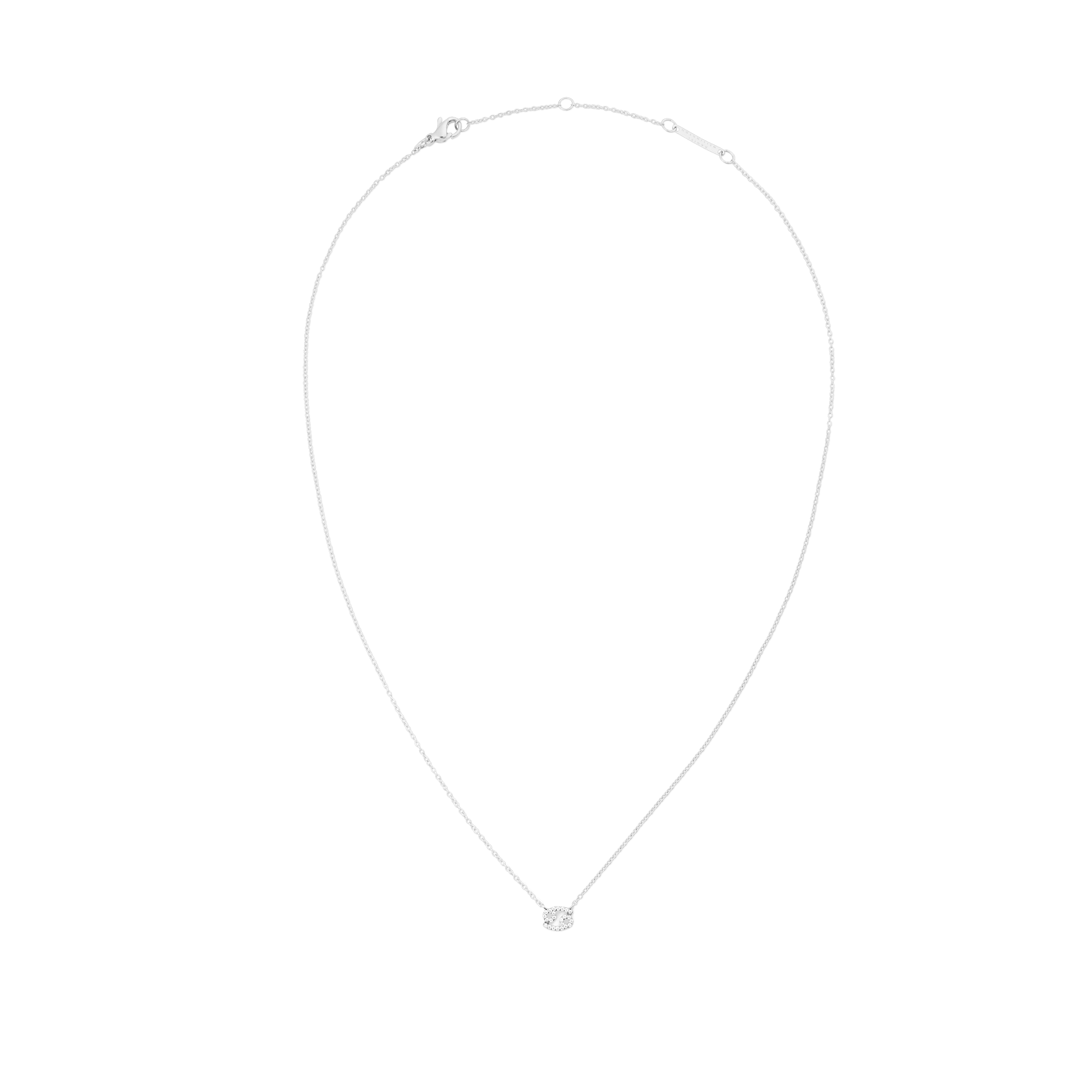 Crystal Zodiac Chain Necklace Silver - Image 27