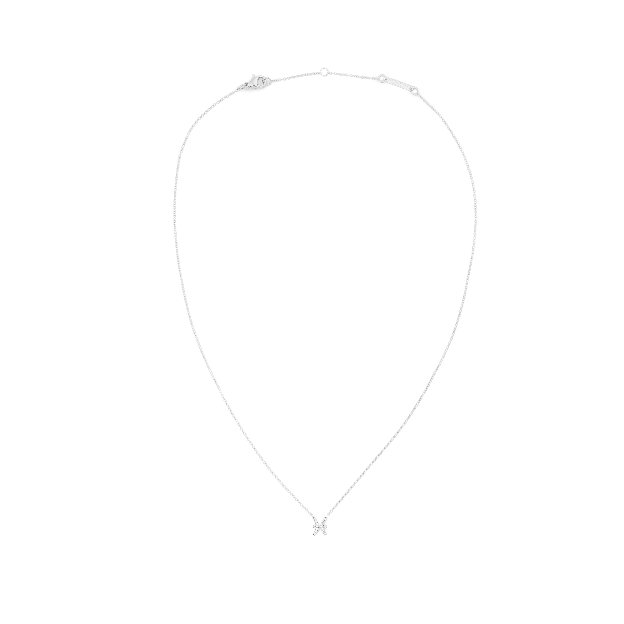 Crystal Zodiac Chain Necklace Silver - Image 35
