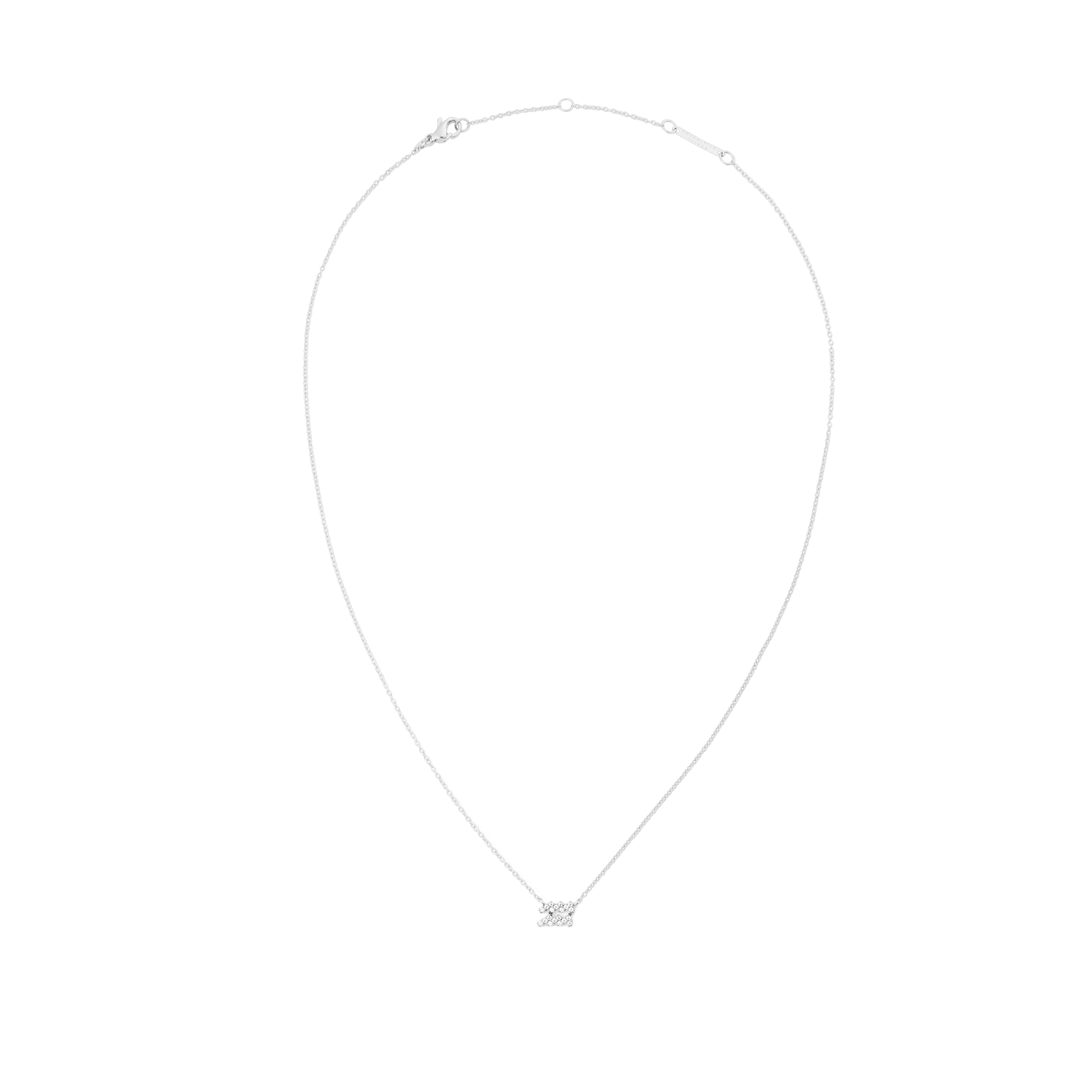 Crystal Zodiac Chain Necklace Silver - Image 39