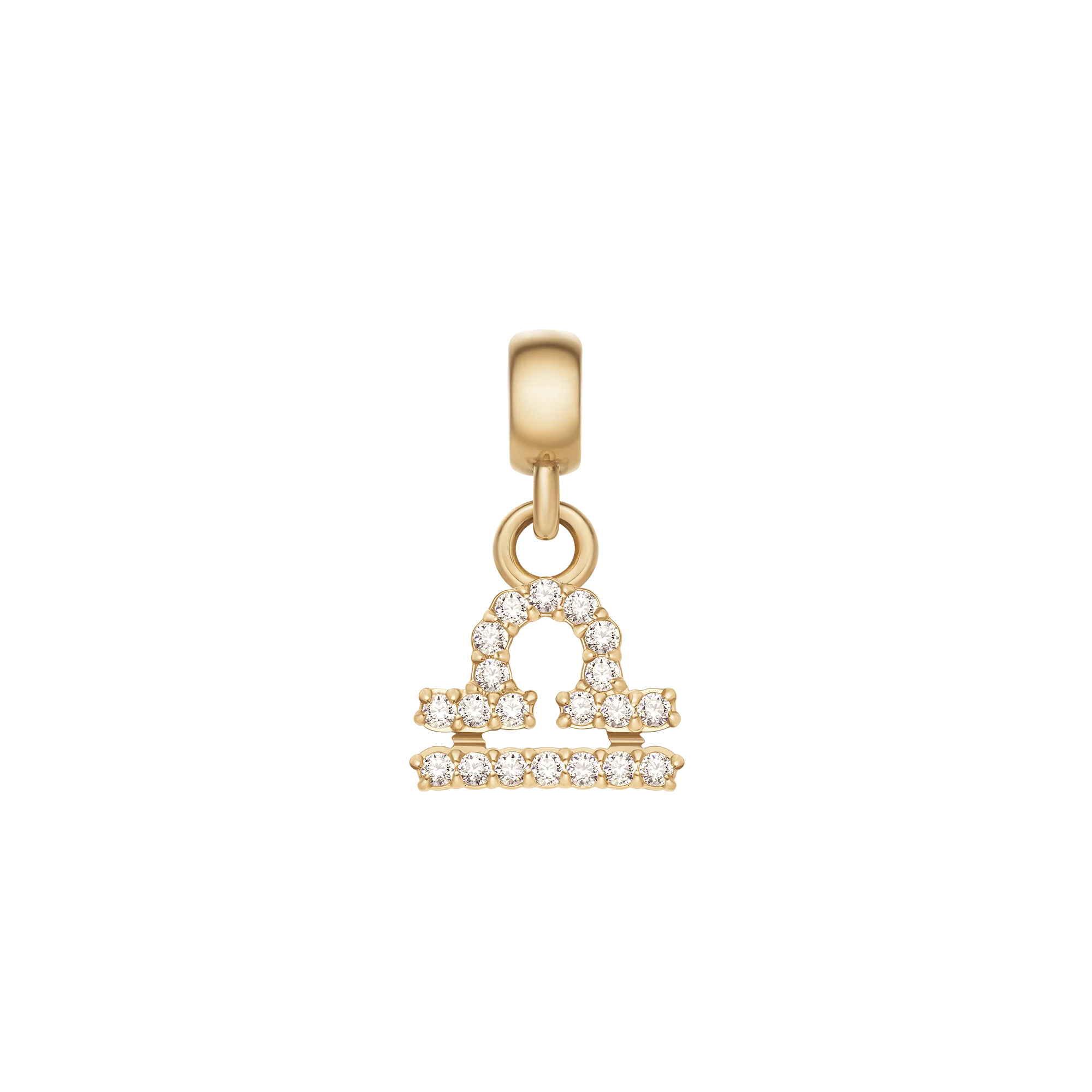 Crystal Zodiac Charm Gold - Image 4