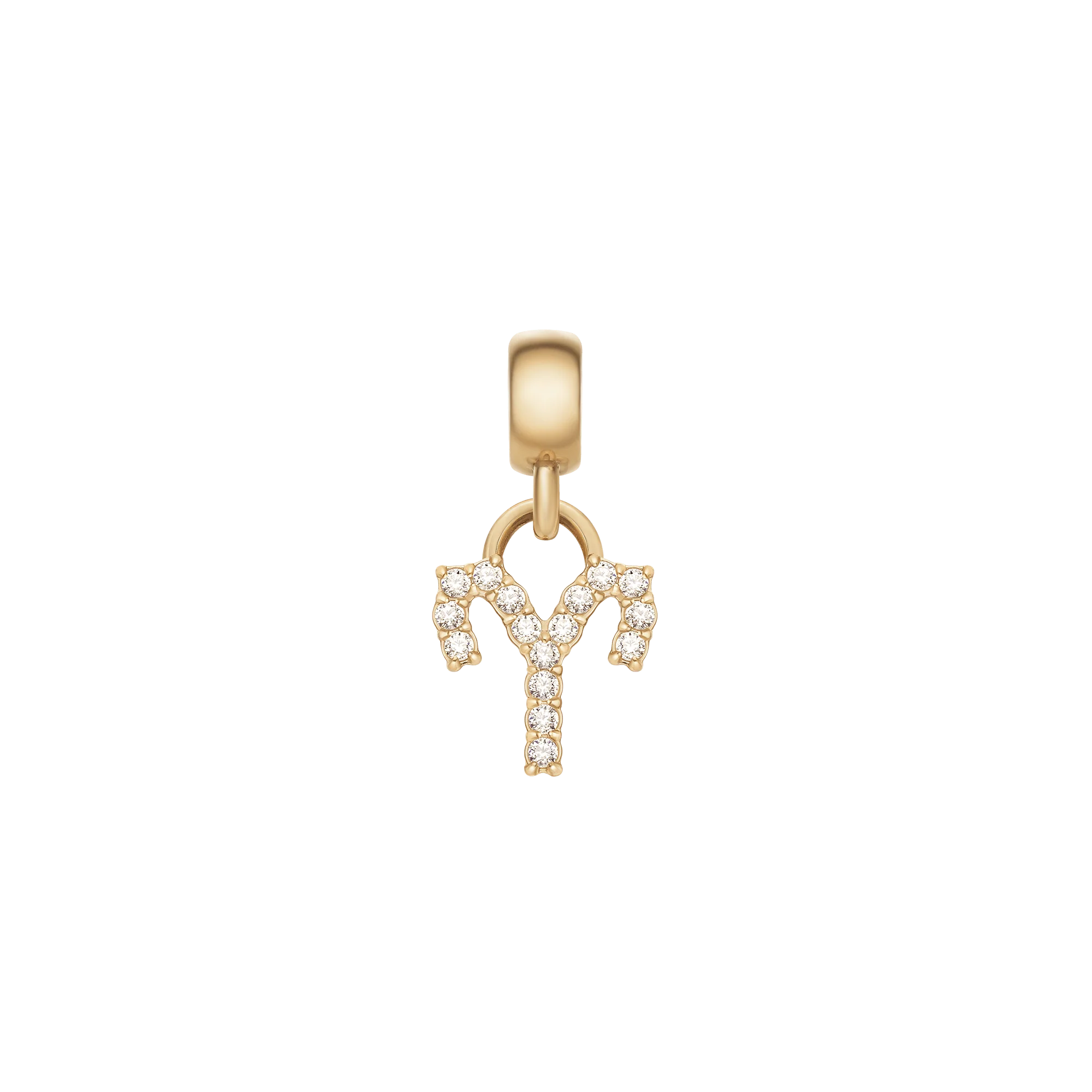 Crystal Zodiac Charm Gold - Image 8