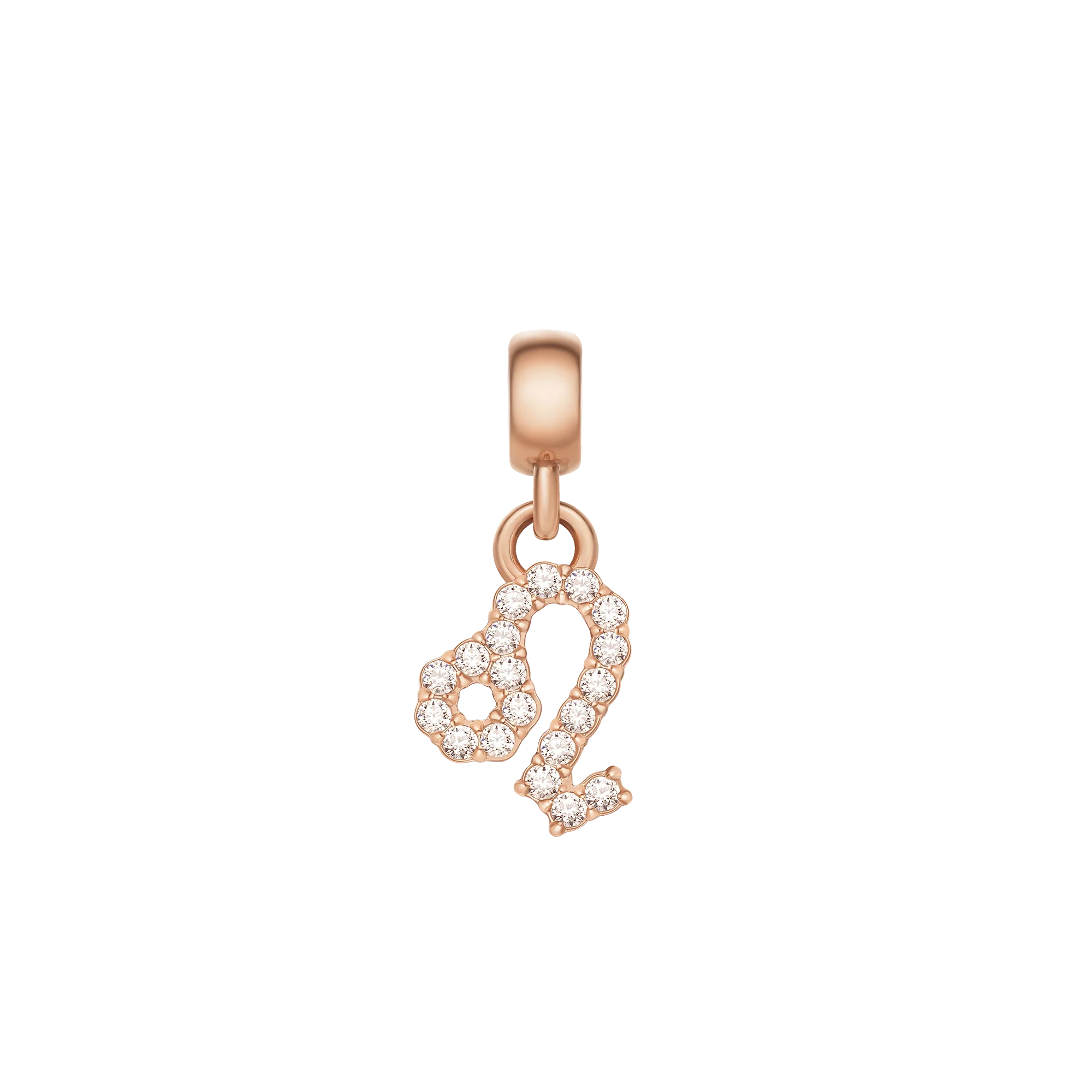 Crystal Zodiac Charm Rose Gold - Image 11