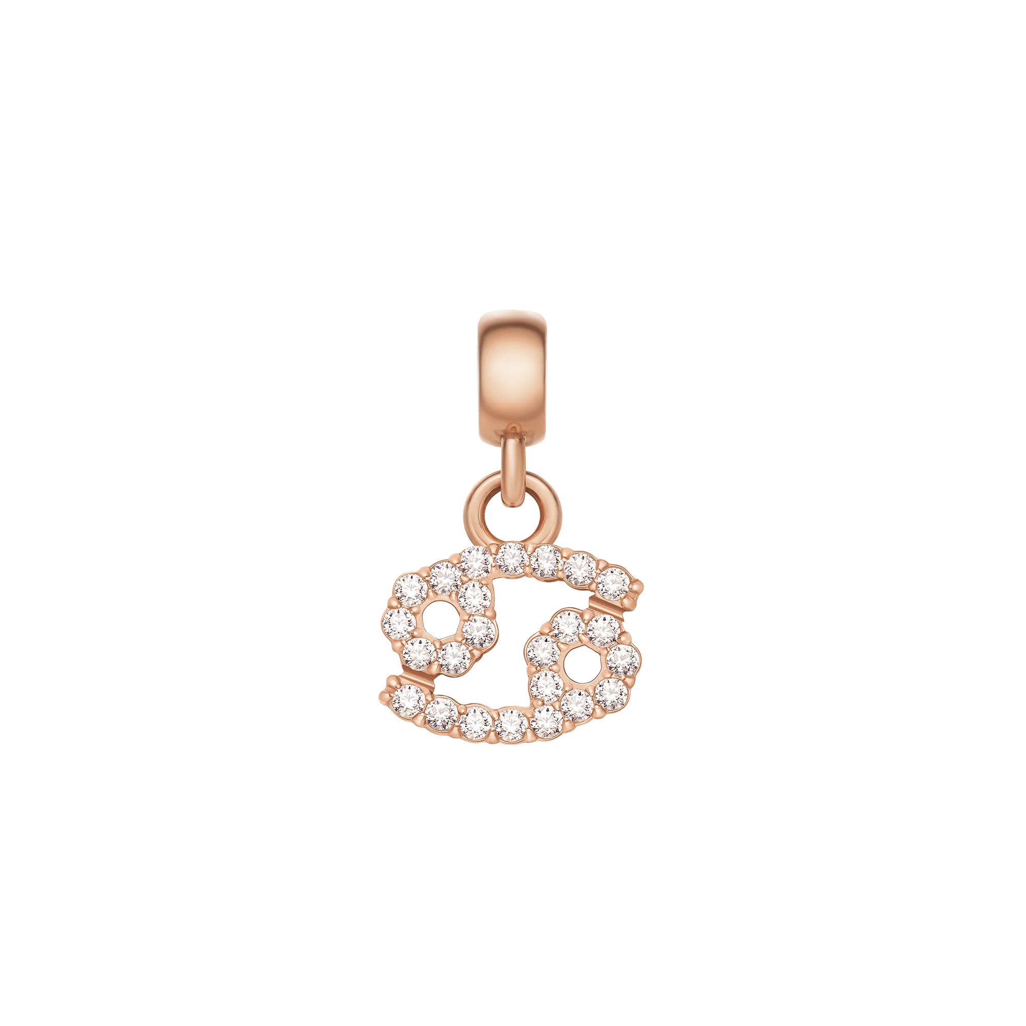 Crystal Zodiac Charm Rose Gold - Image 7