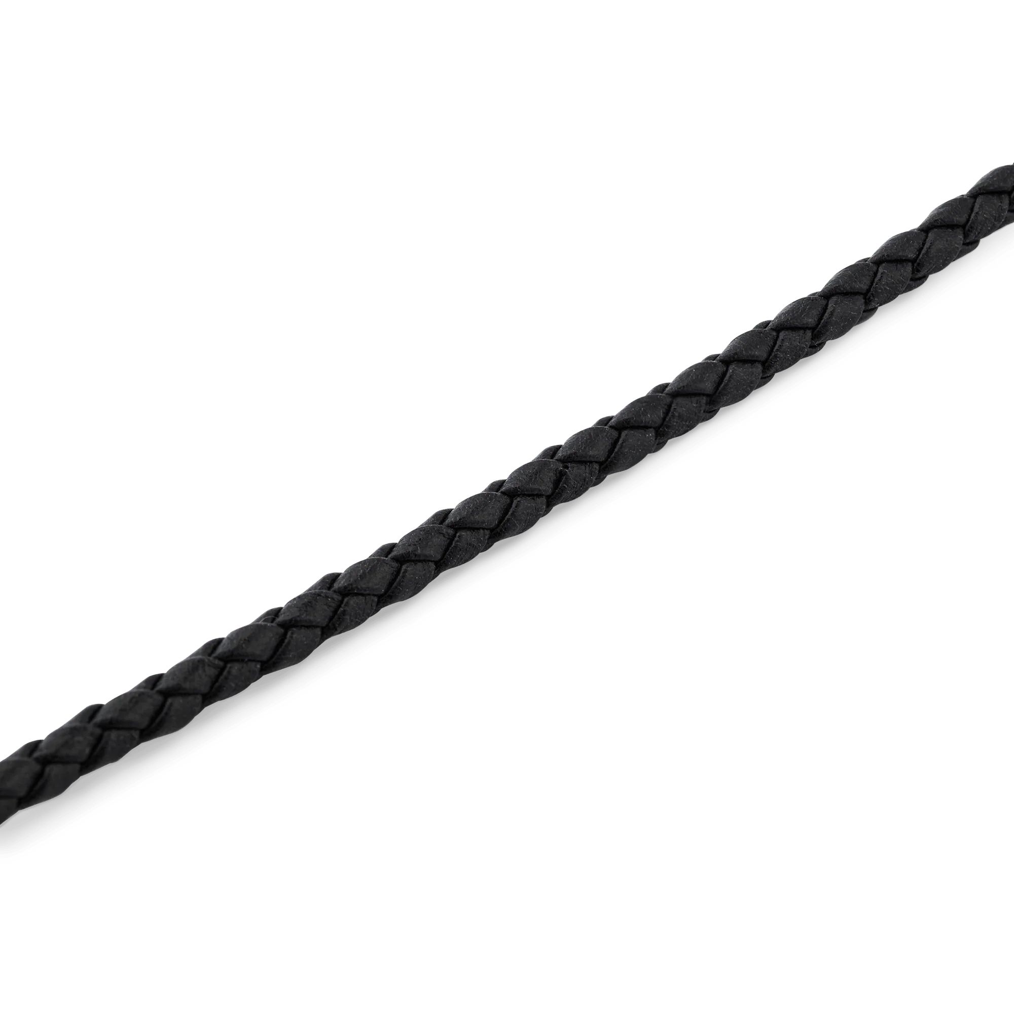 Daniel Braided Leather Bracelet Sheffield 2.8 Gold - Image 3