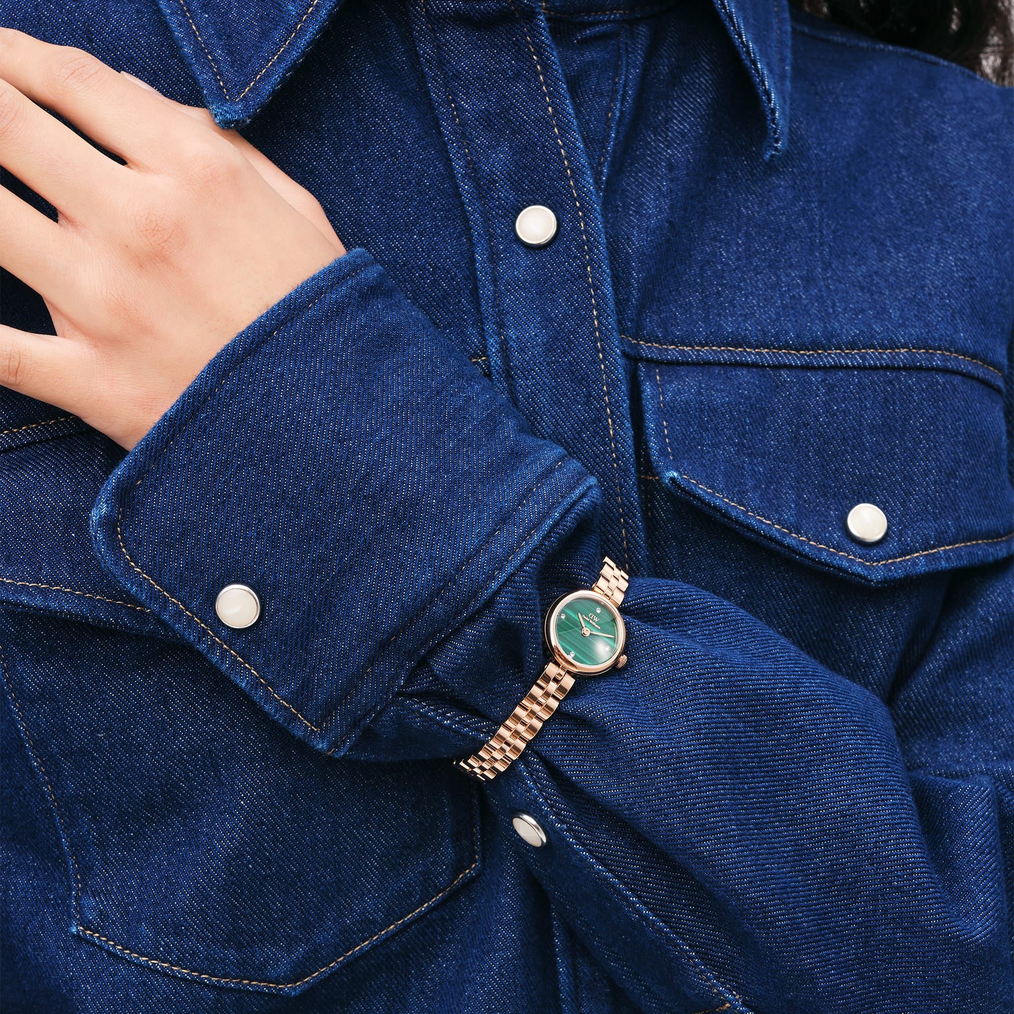 Elan Lumine Malachite Rose Gold - Image 2