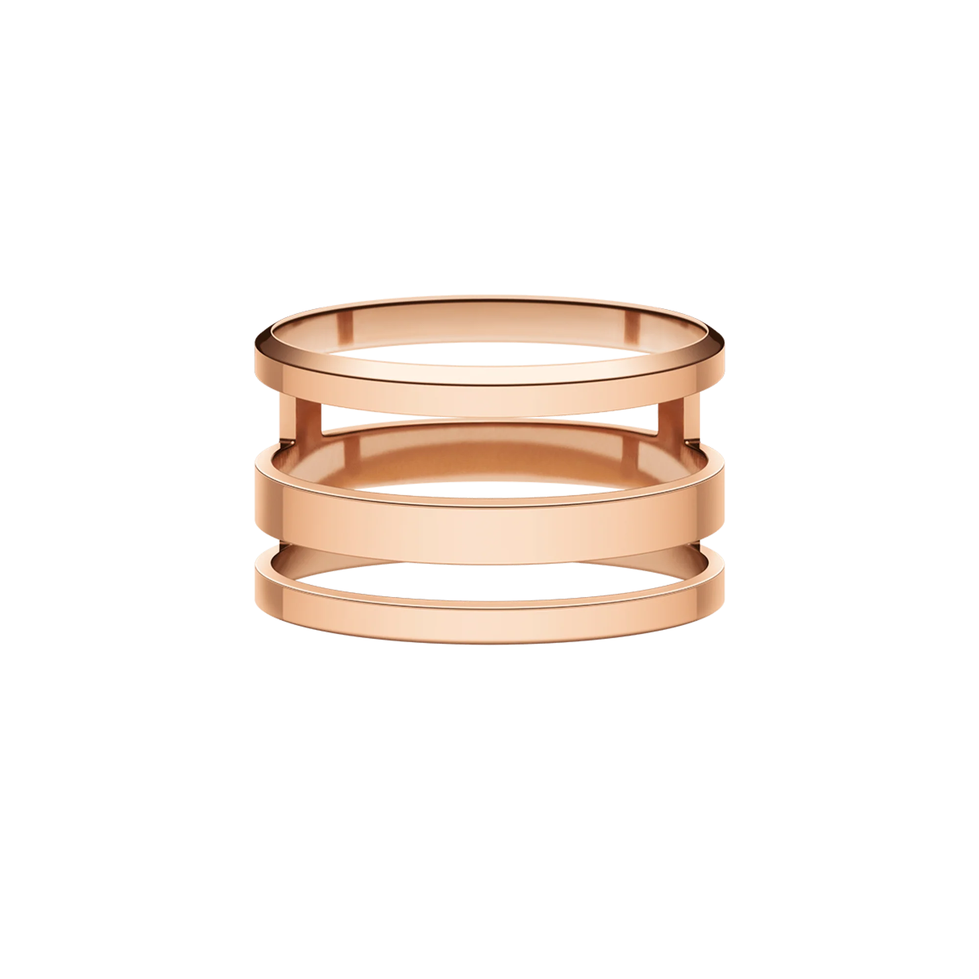 Elan Triad Ring Rose Gold - Image 2