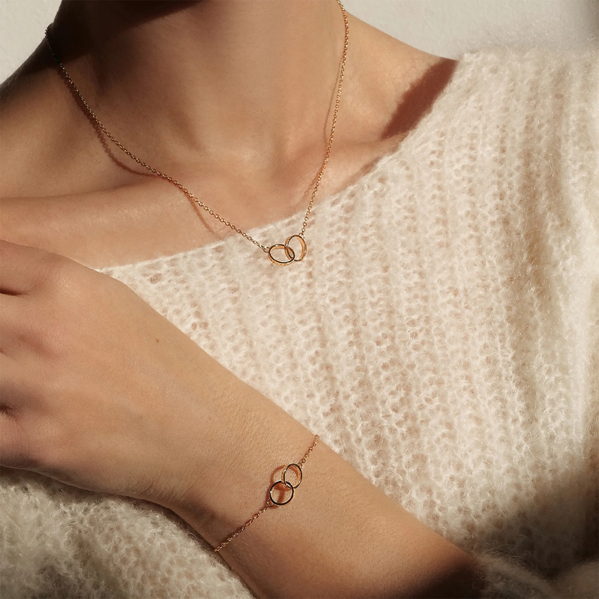 Elan Unity Bracelet Rose Gold - Image 8