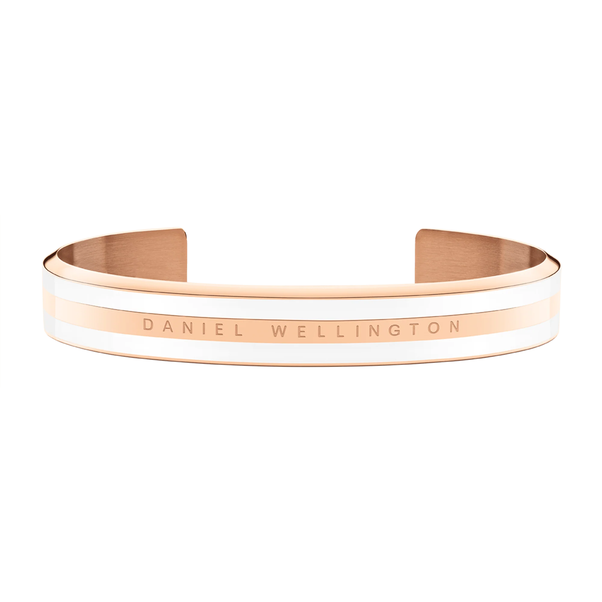 Emalie Bracelet Satin White Rose Gold - Image 2