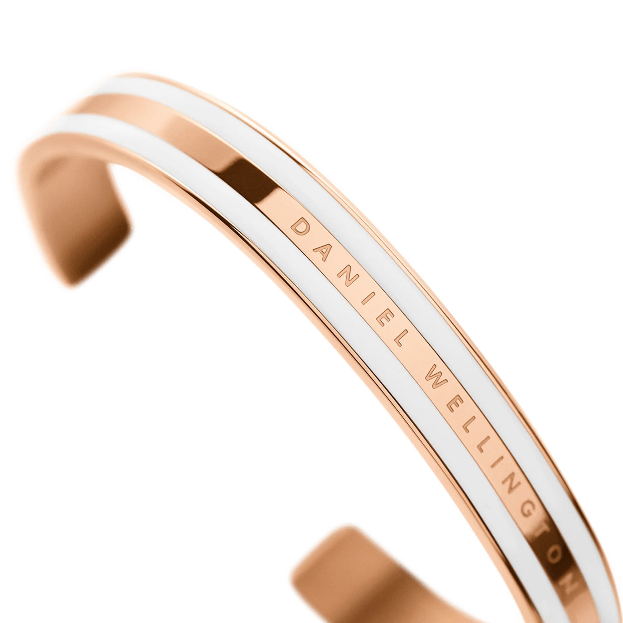 Emalie Bracelet Satin White Rose Gold - Image 6