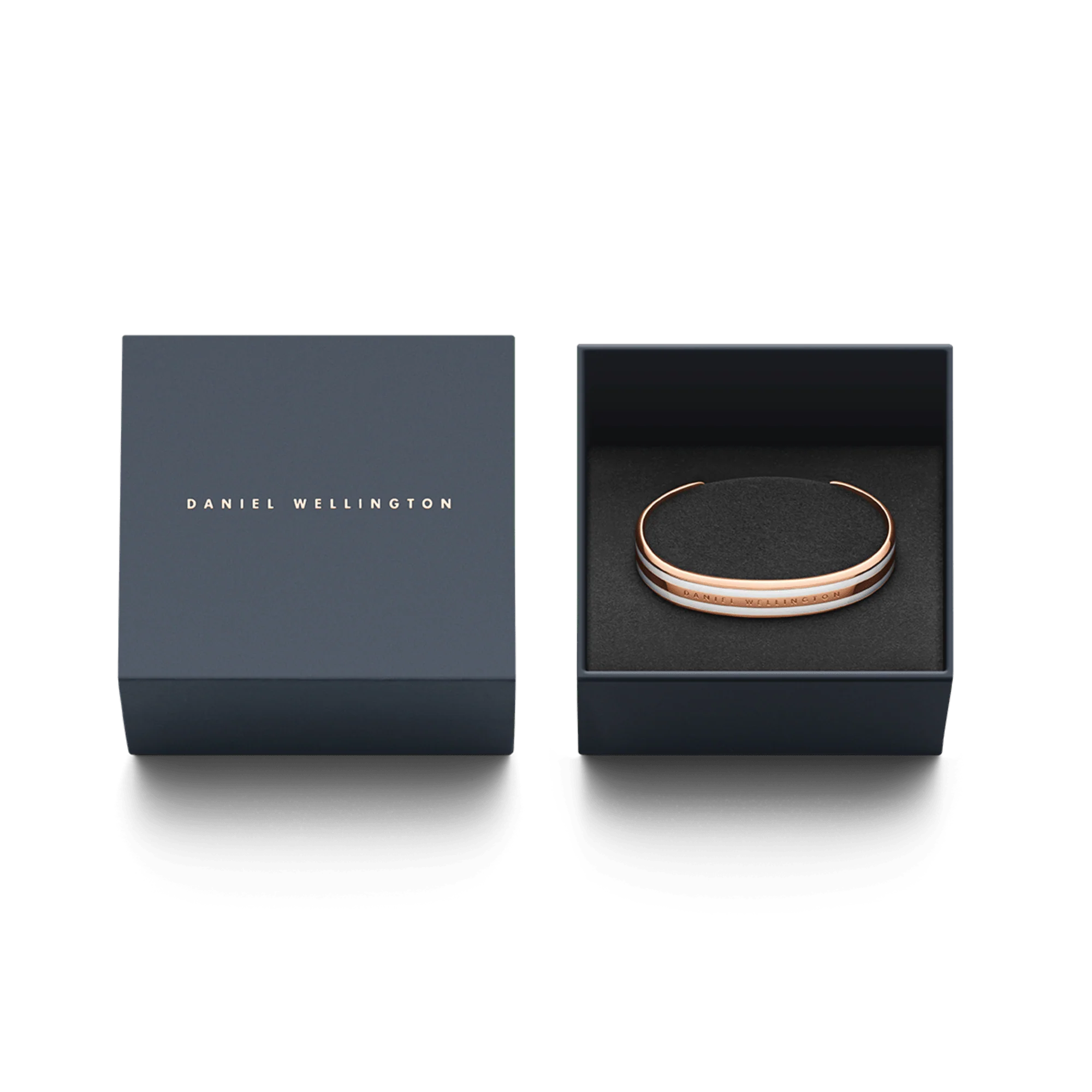 Emalie Bracelet Satin White Rose Gold - Image 8