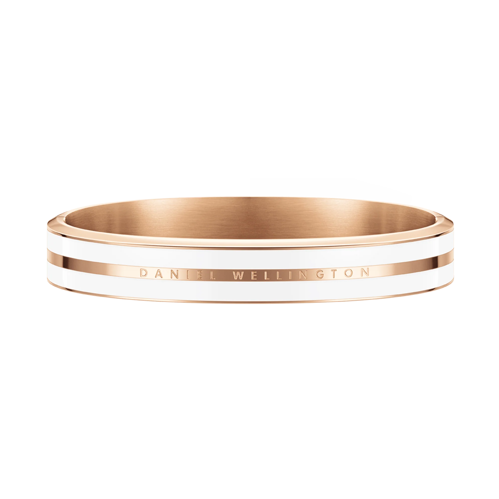 Emalie Infinite Rose Gold Satin White - Image 3