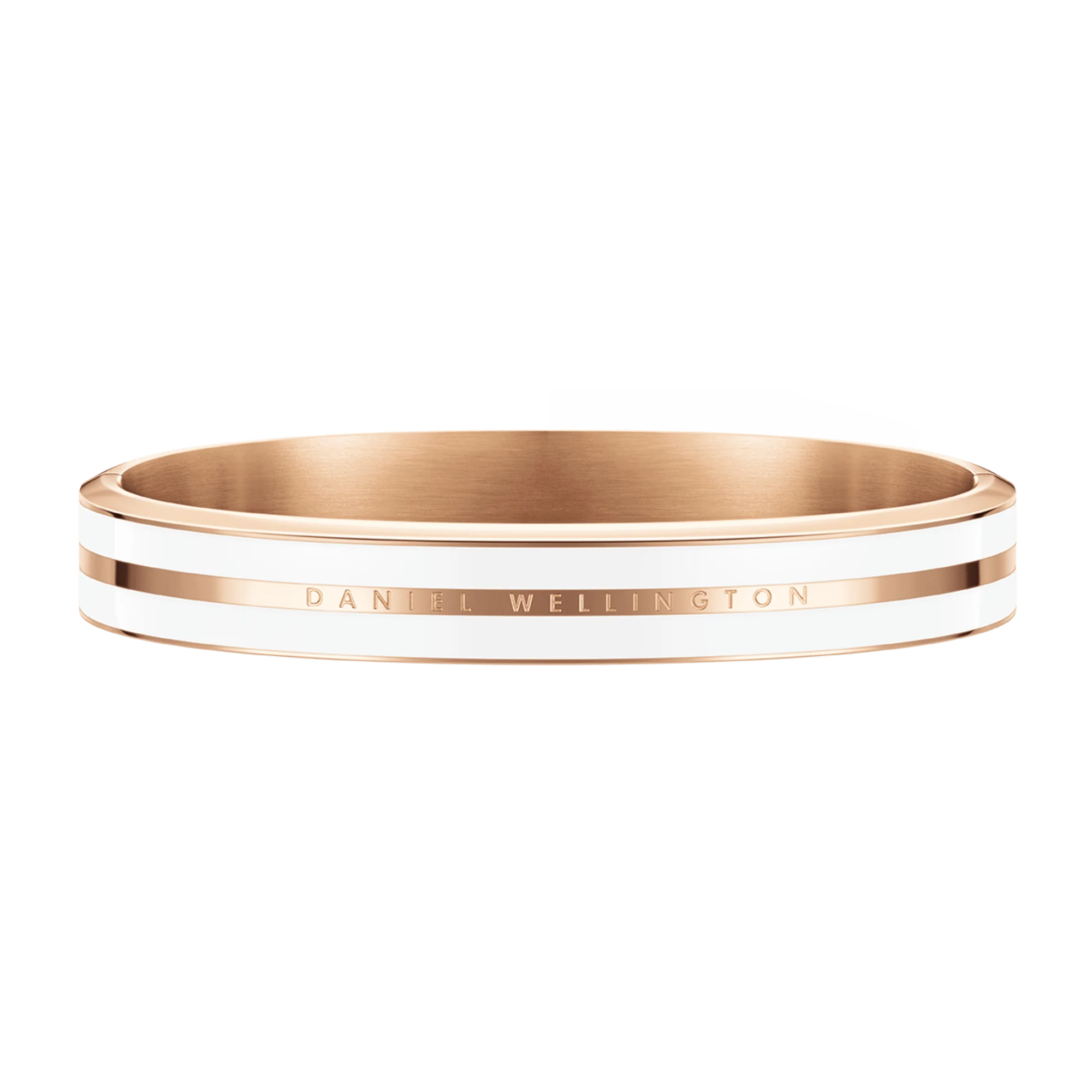 Emalie Infinite Rose Gold Satin White - Image 4