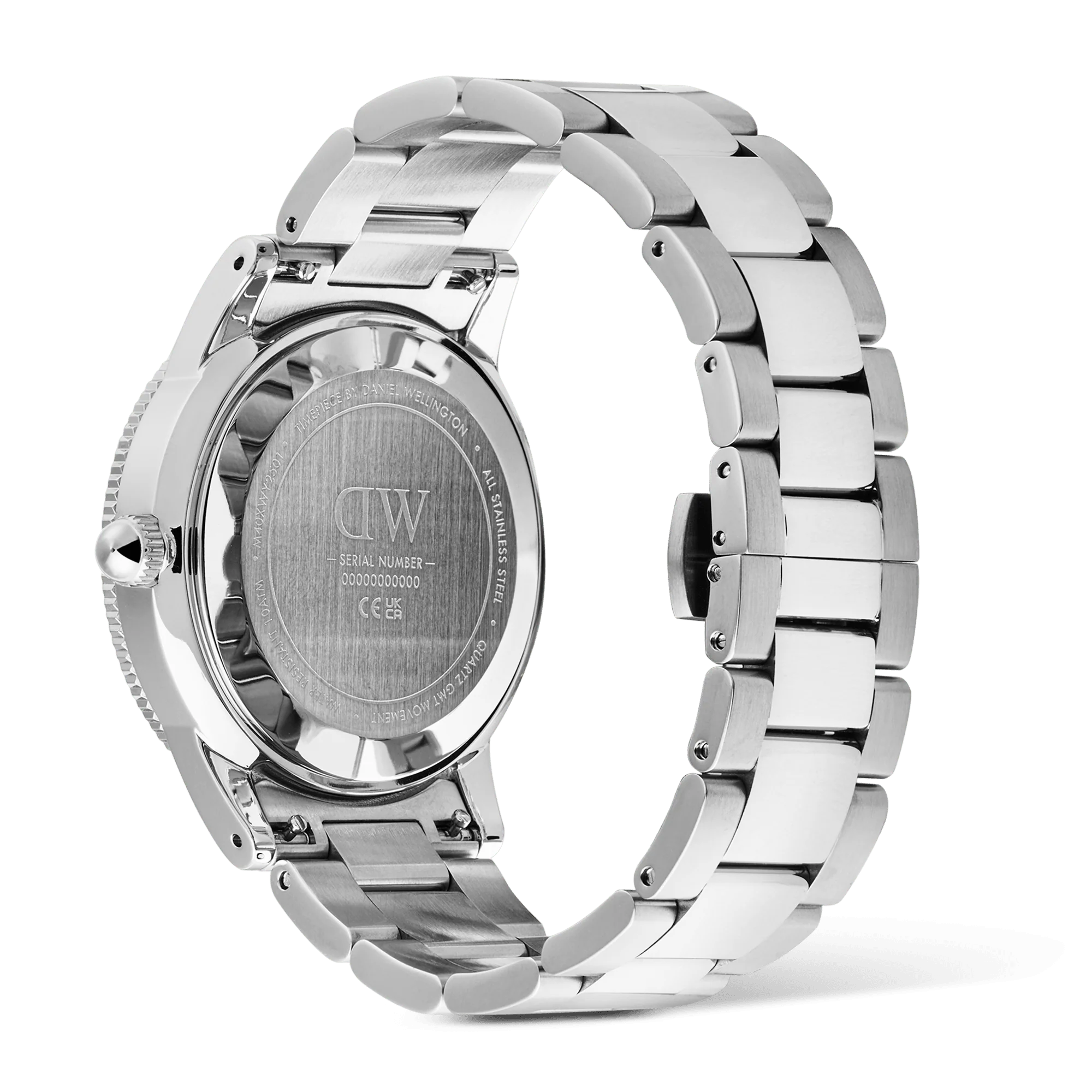 Iconic GMT Link Black Green Ceramic Bezel Silver - Image 4