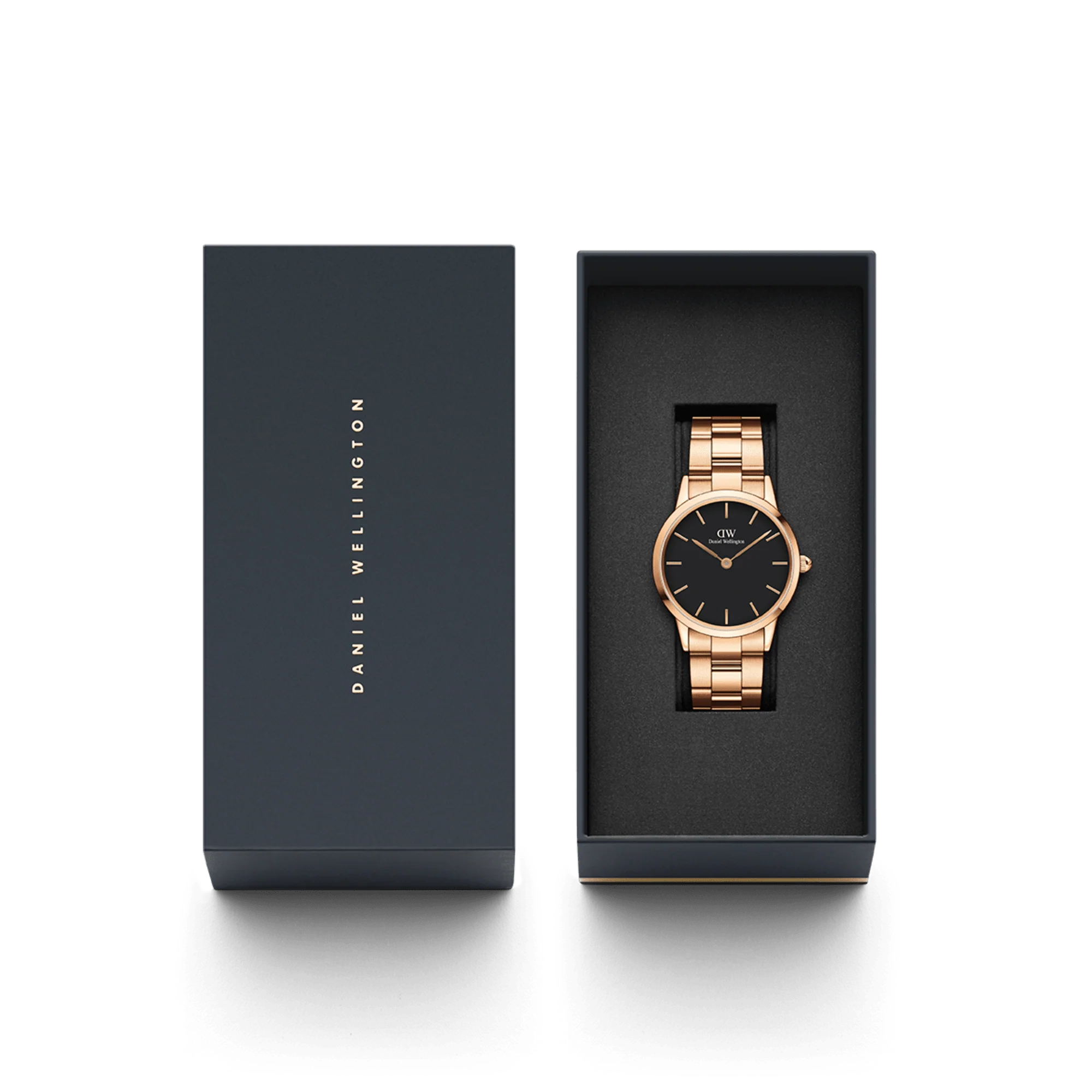 Iconic Link Black Rose Gold - Image 12