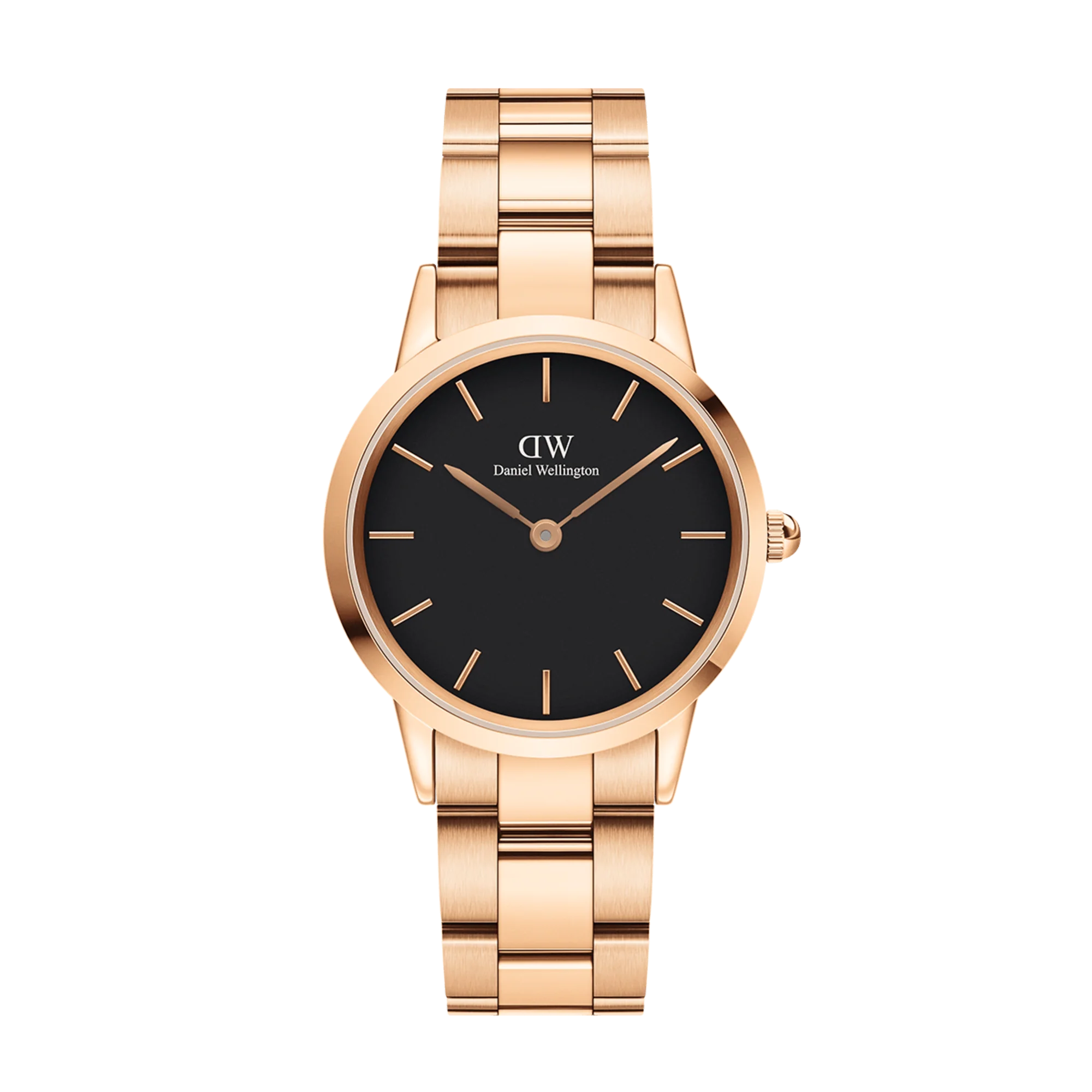 Iconic Link Black Rose Gold - Image 3