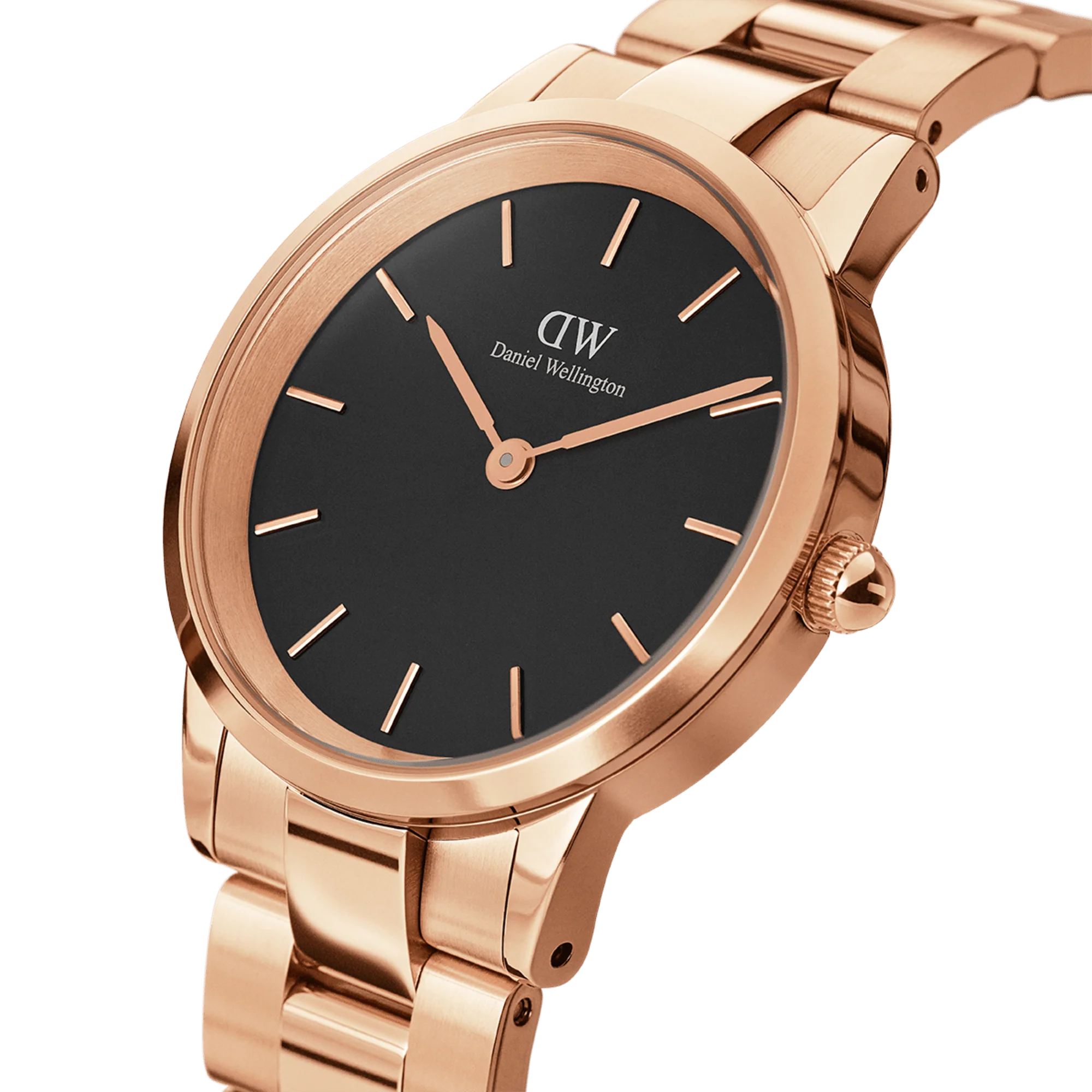 Iconic Link Black Rose Gold - Image 7