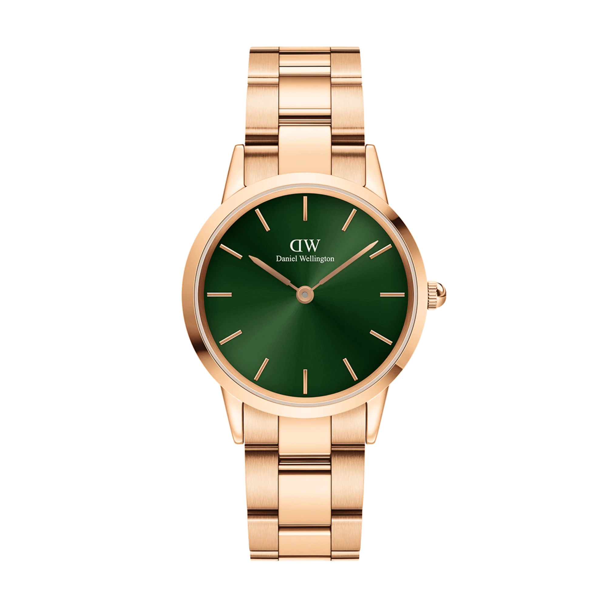 Iconic Link Emerald Green Rose Gold - Image 3