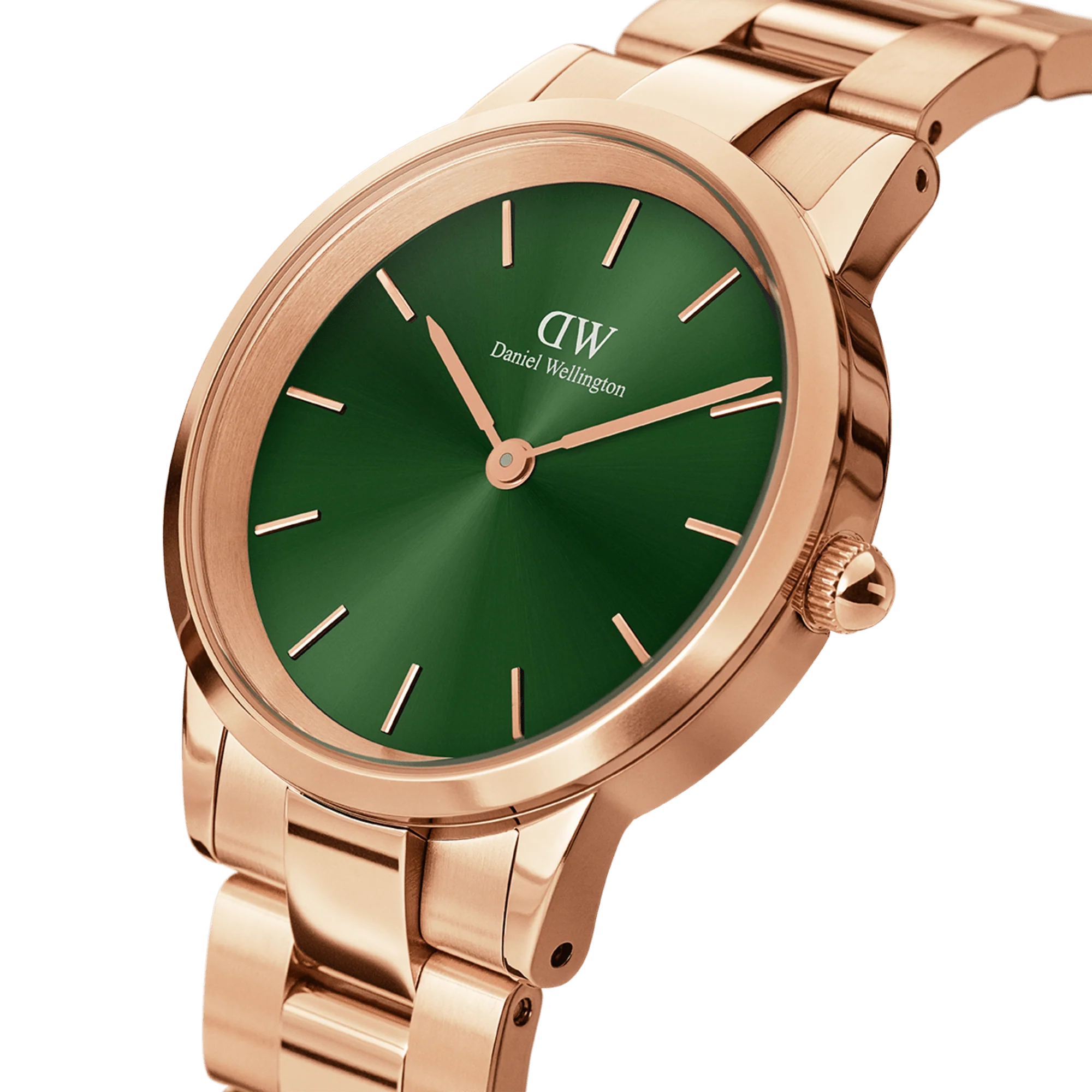 Iconic Link Emerald Green Rose Gold - Image 6