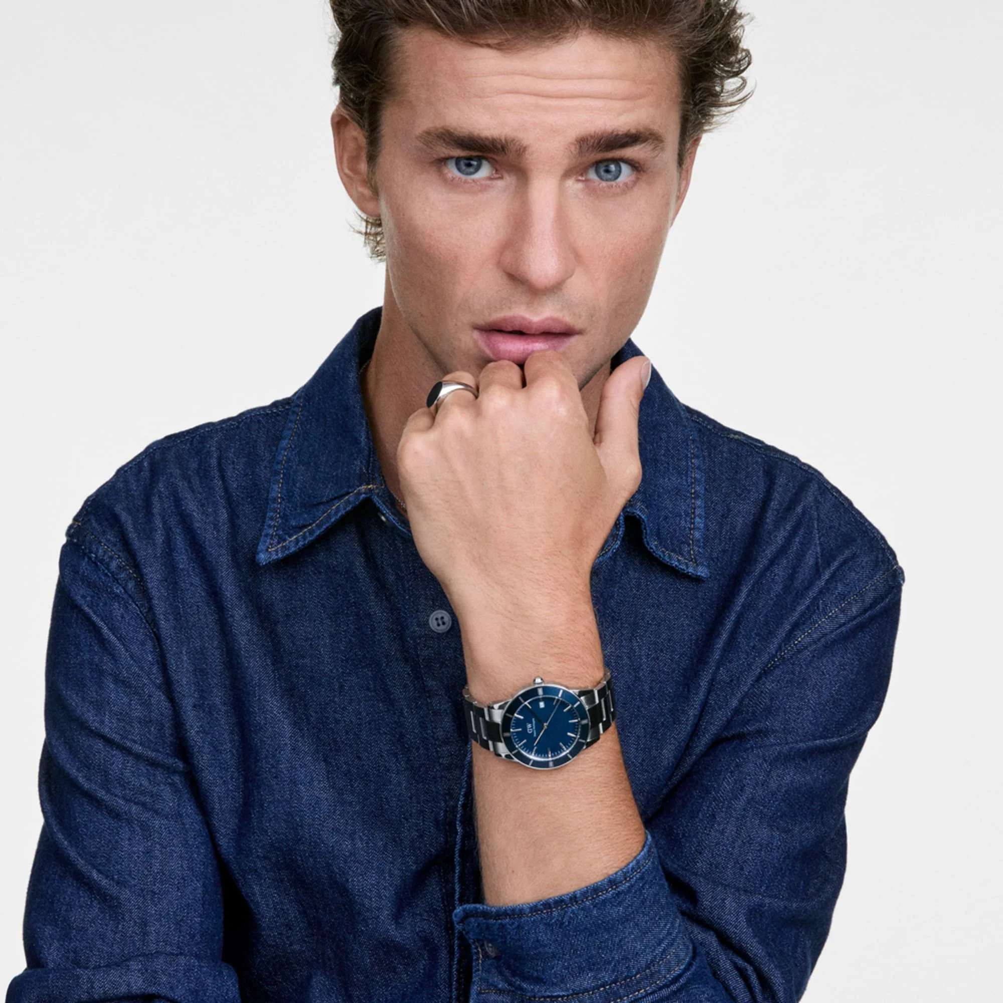 Iconic Paradigma Link Blue Enamel - Image 2