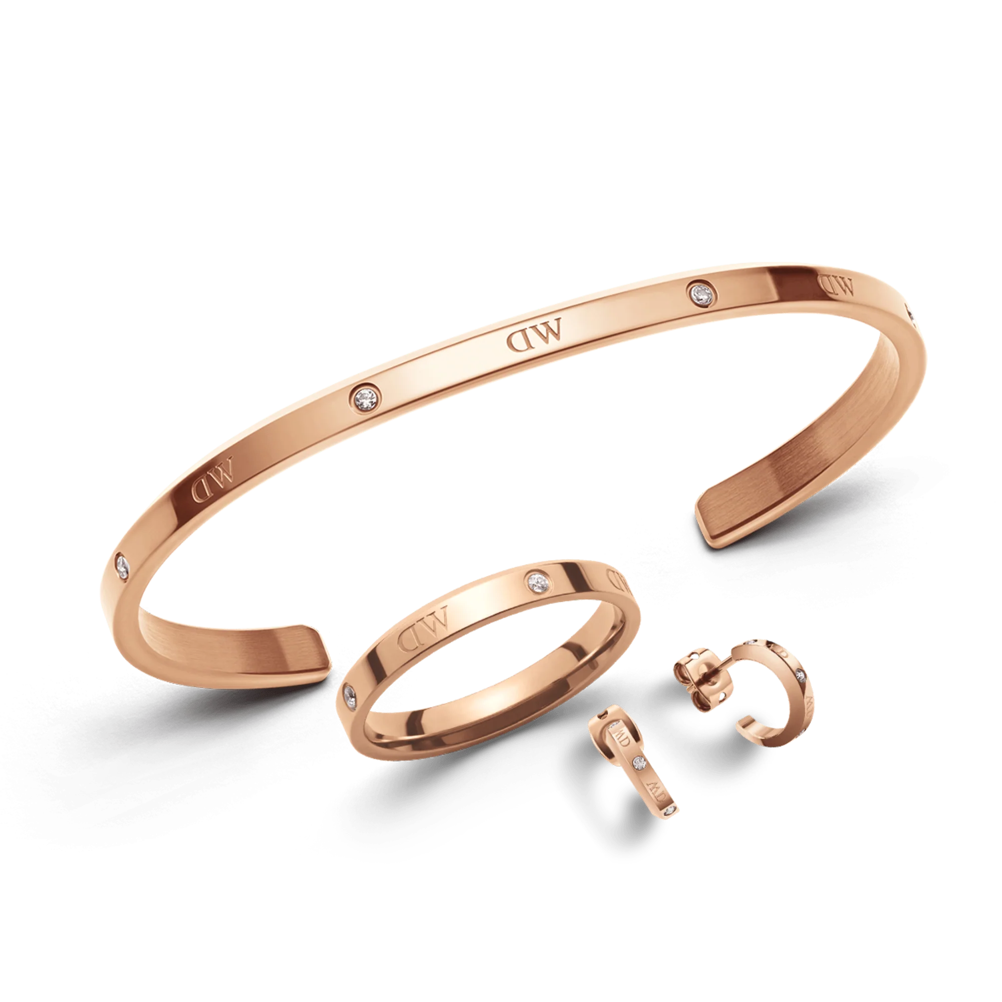 Lumine Jewelry Set Rose Gold