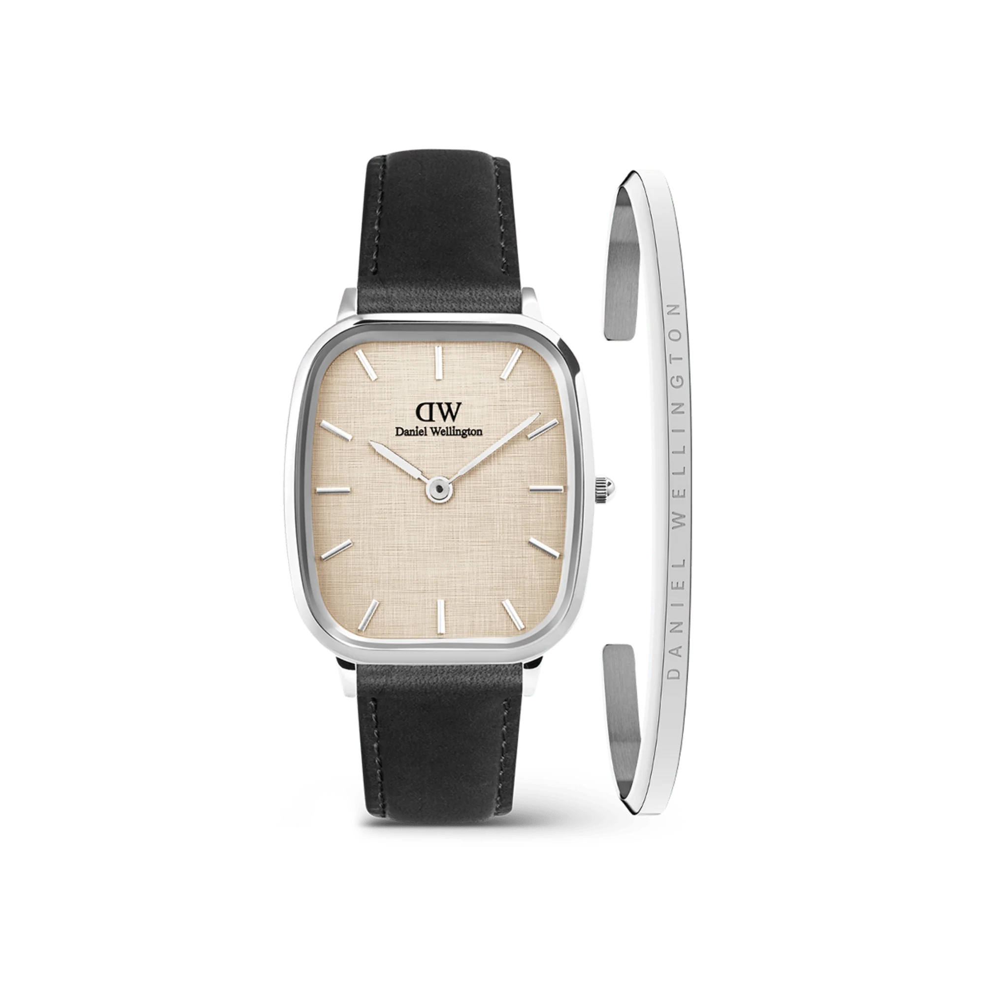 Marlon Sheffield Linen & Classic Bracelet Silver