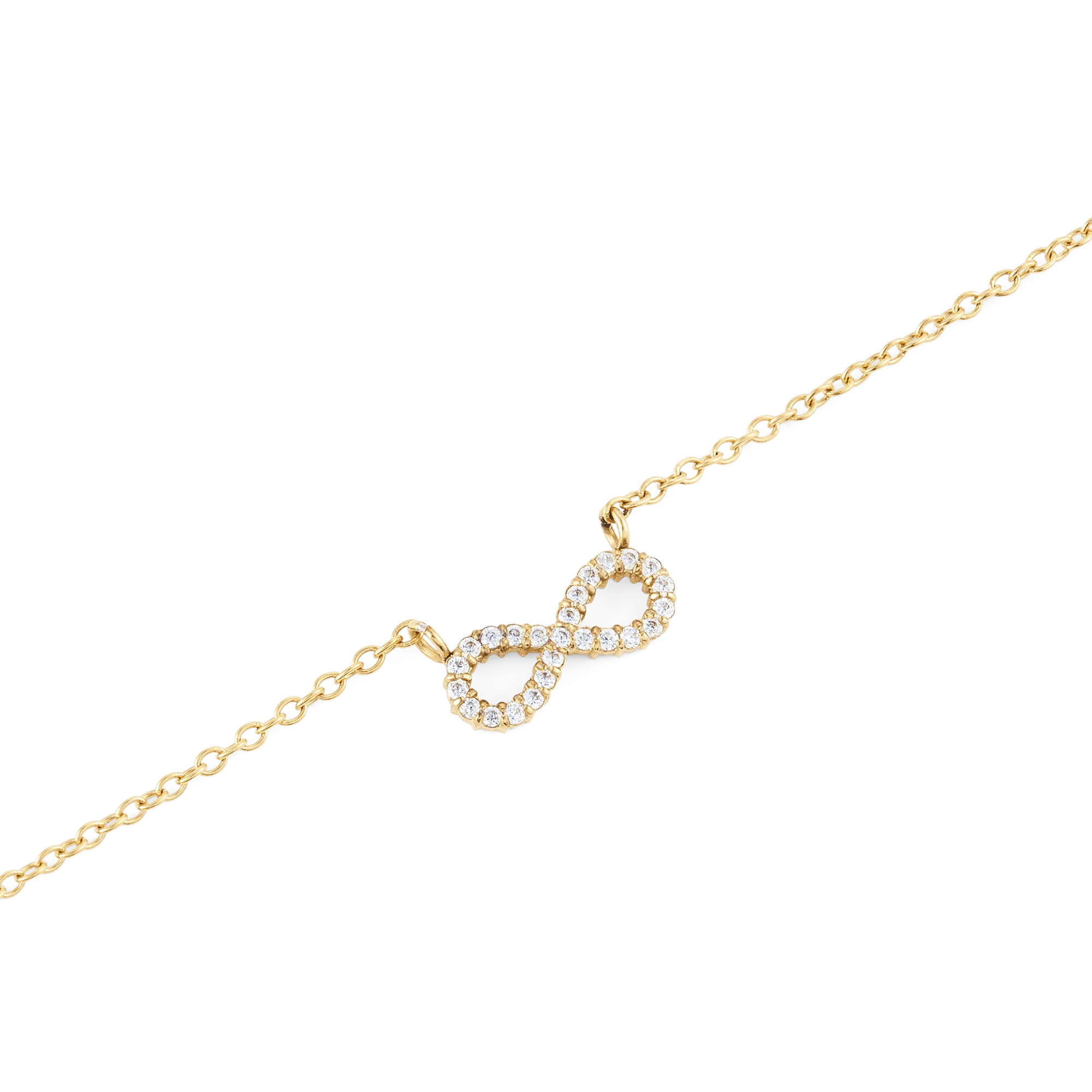 Mirelle Infinity Necklace Gold - Image 3