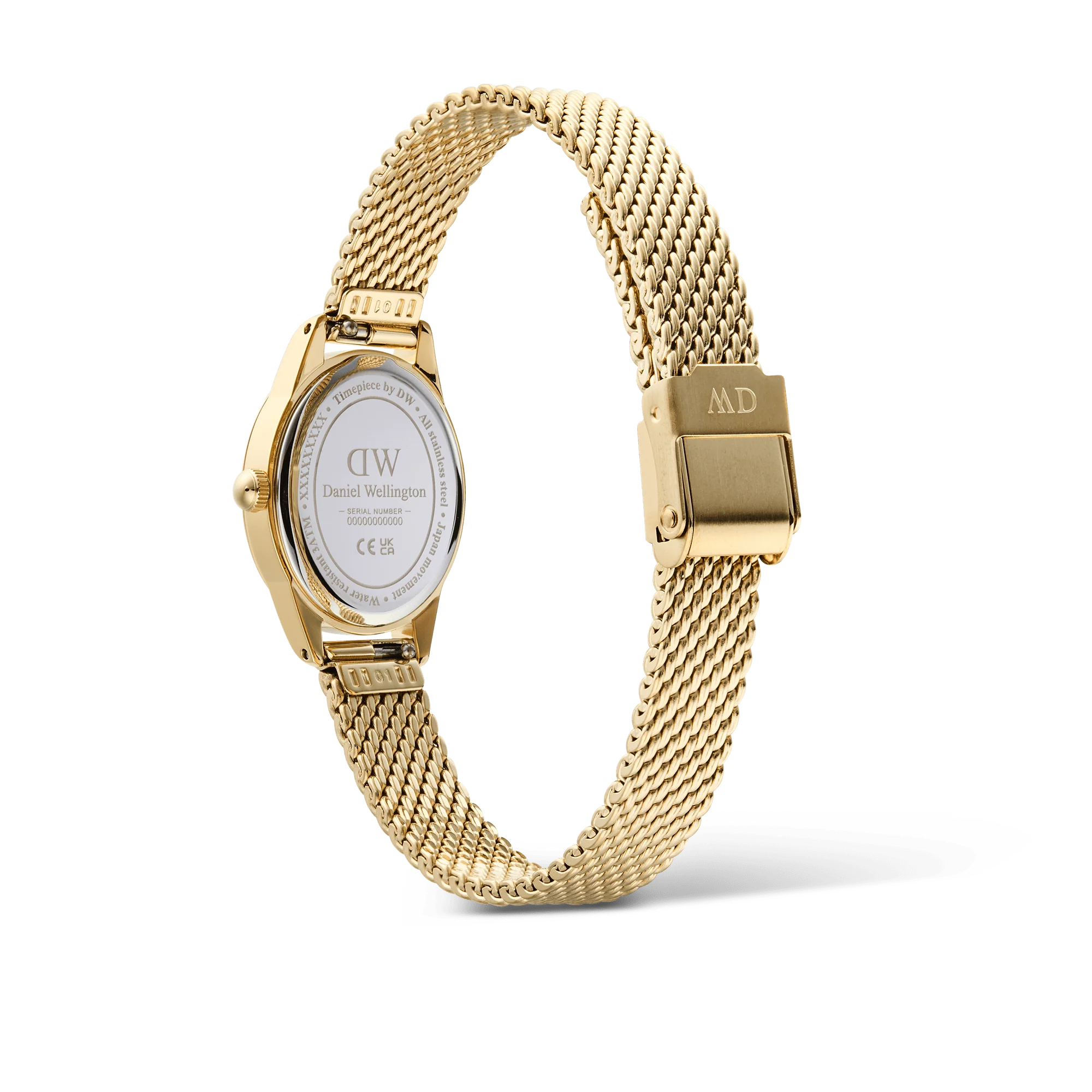 Ophelia Mini Mesh White Gold - Image 5