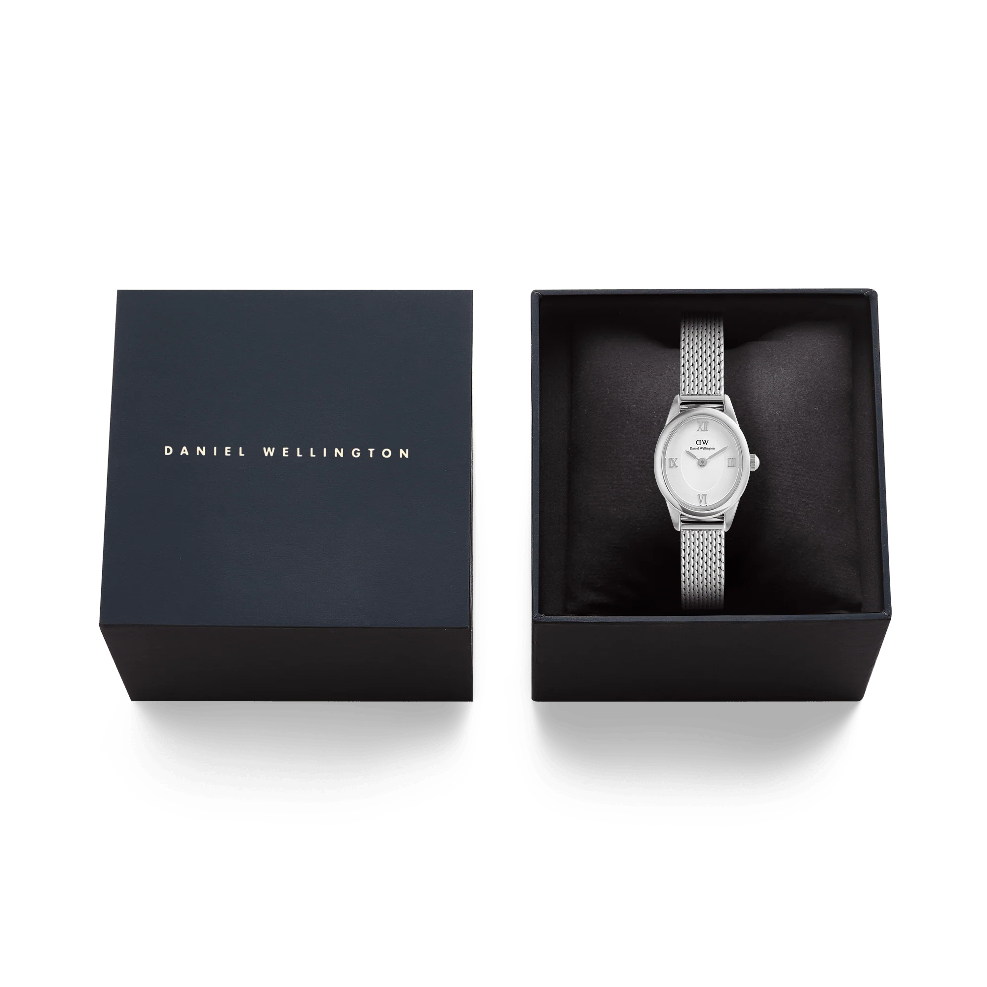 Ophelia Mini Mesh White Silver - Image 6
