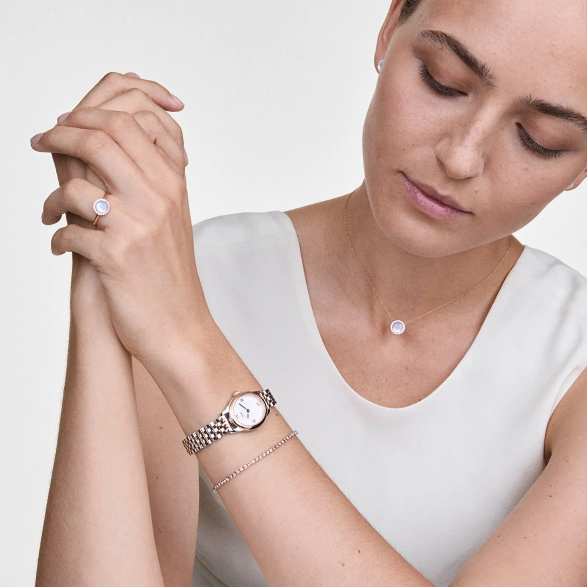 Ophelia Mini Two-Tone Rose Gold - Image 2