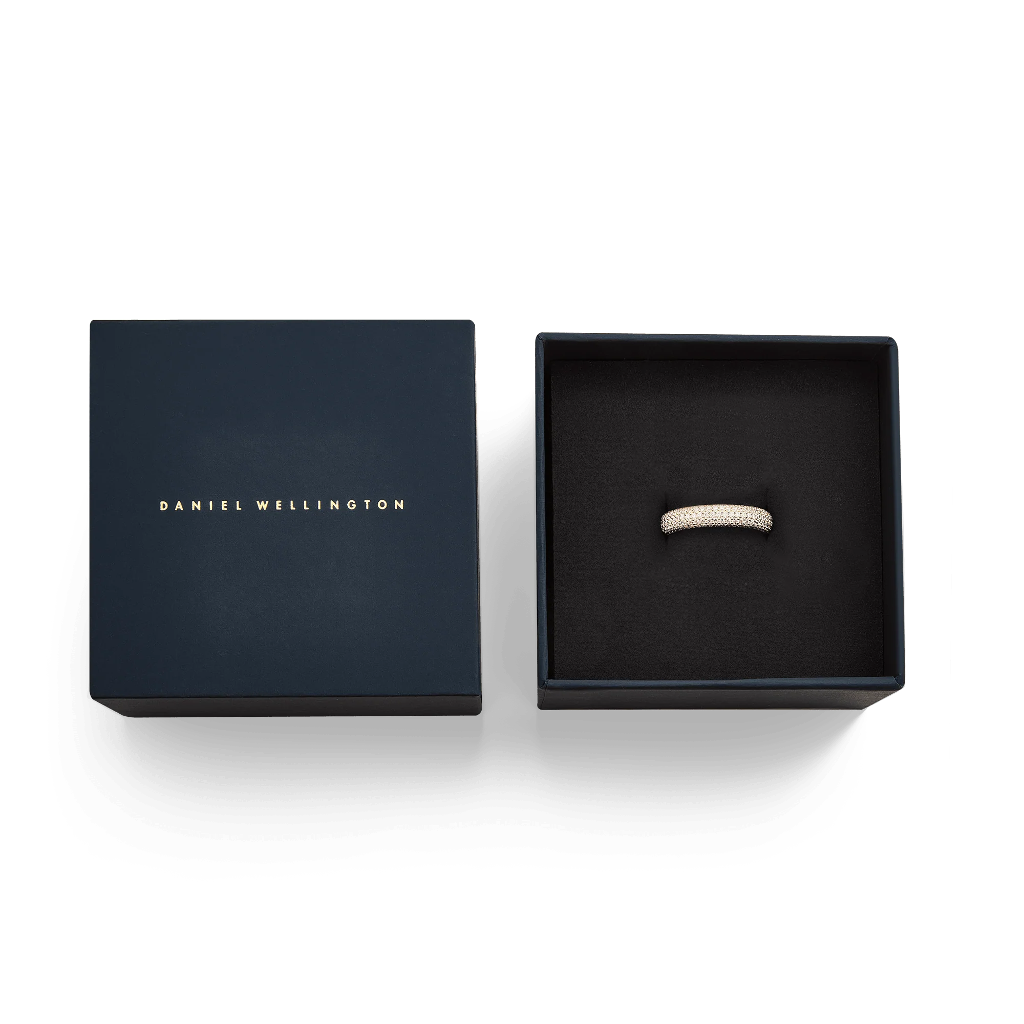 Pavé Ring Gold 5 mm - Image 5