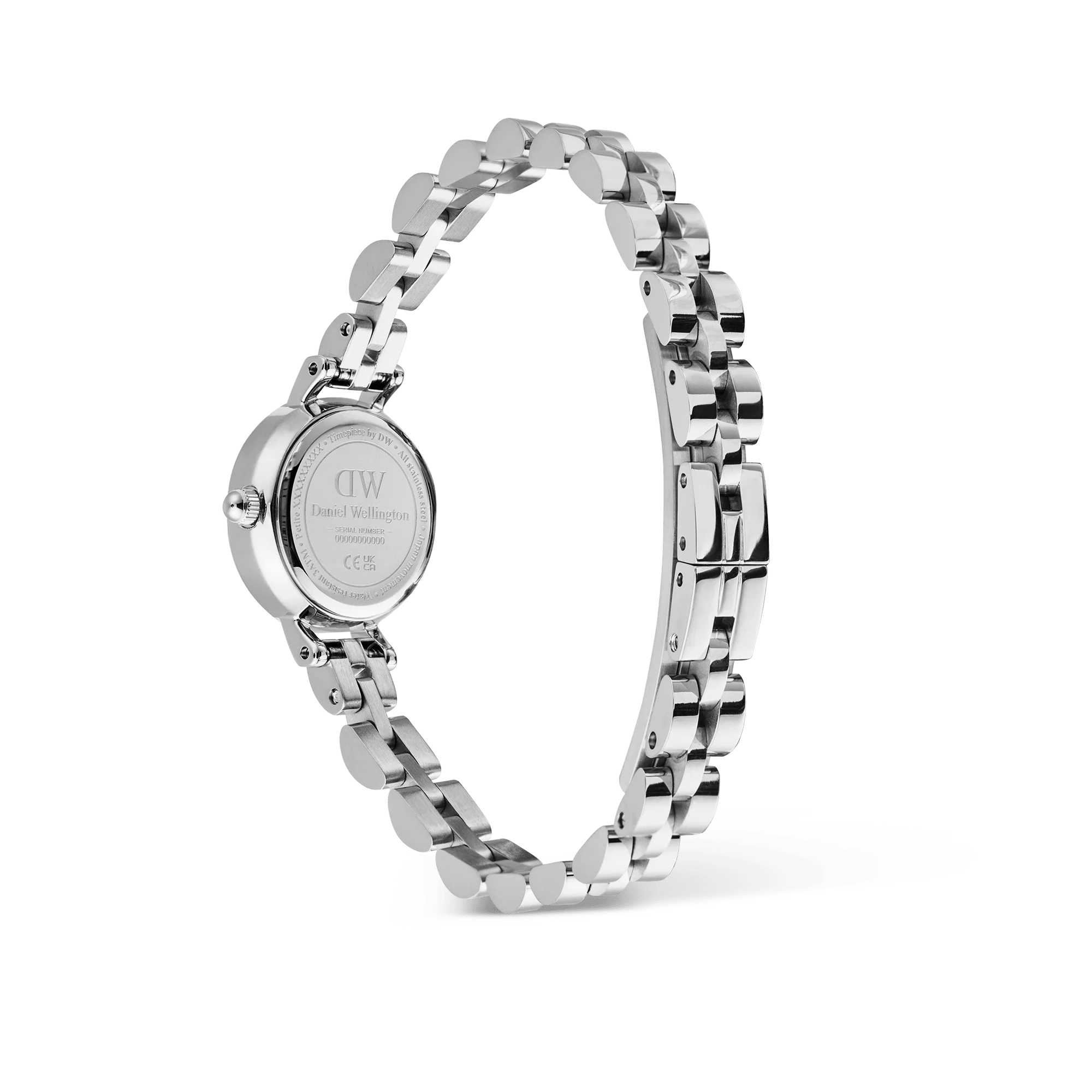 Petite Mini Arch 3-link White Silver - Image 5