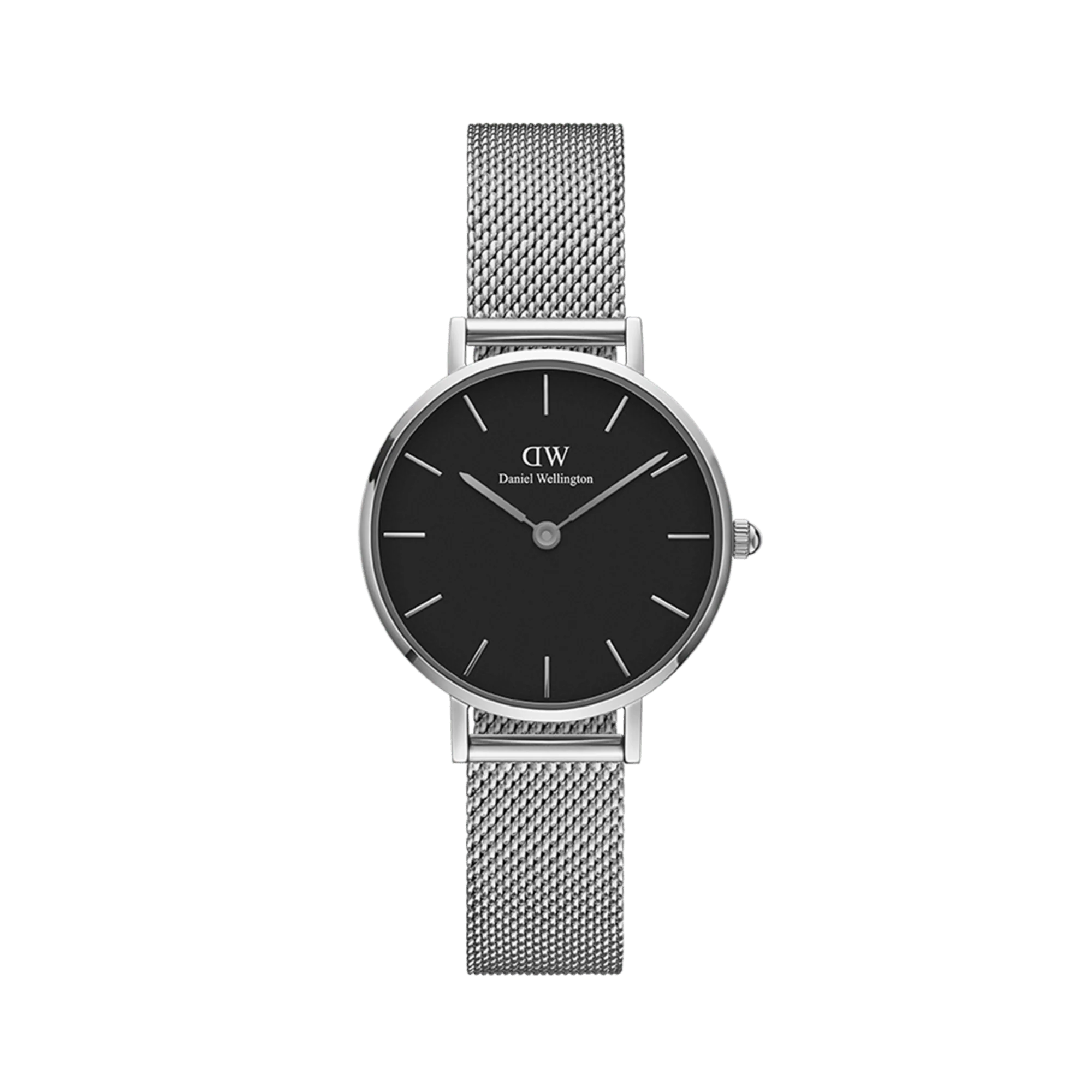 Petite Sterling Black Silver